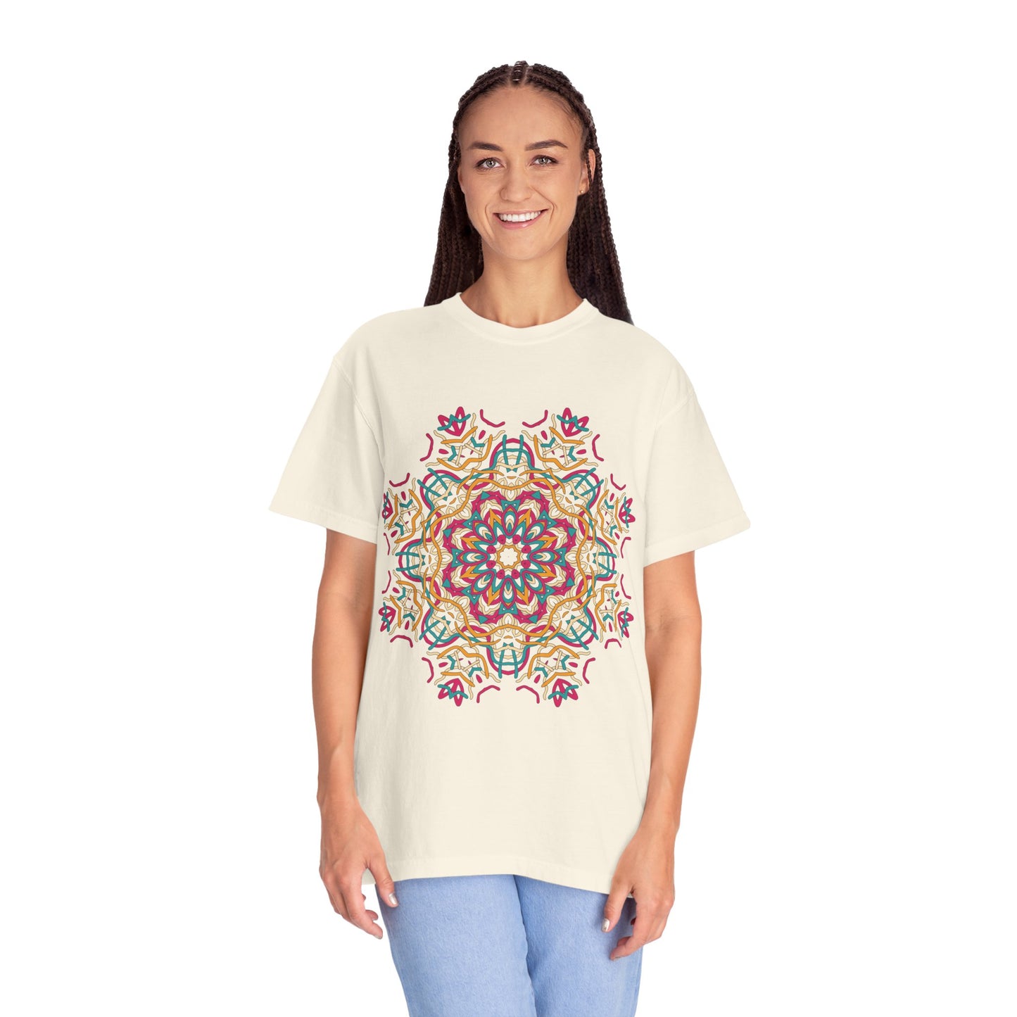 Unisex T-shirt with abstract print