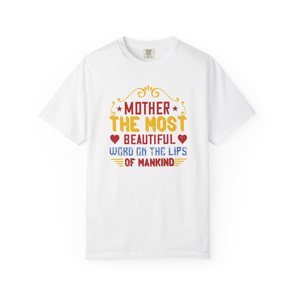Mom T-shirt Mother Day Mama Tee Unisex Comfort Colors Garment-Dyed Cotton h84