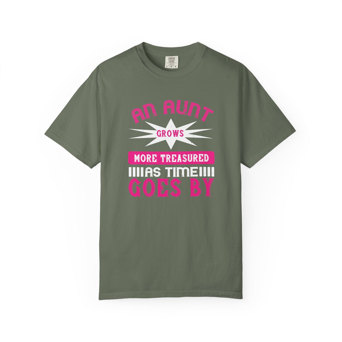 An Aunt T-shirt Mother Day Mama Tee Unisex Comfort Colors Garment-Dyed Cotton h62