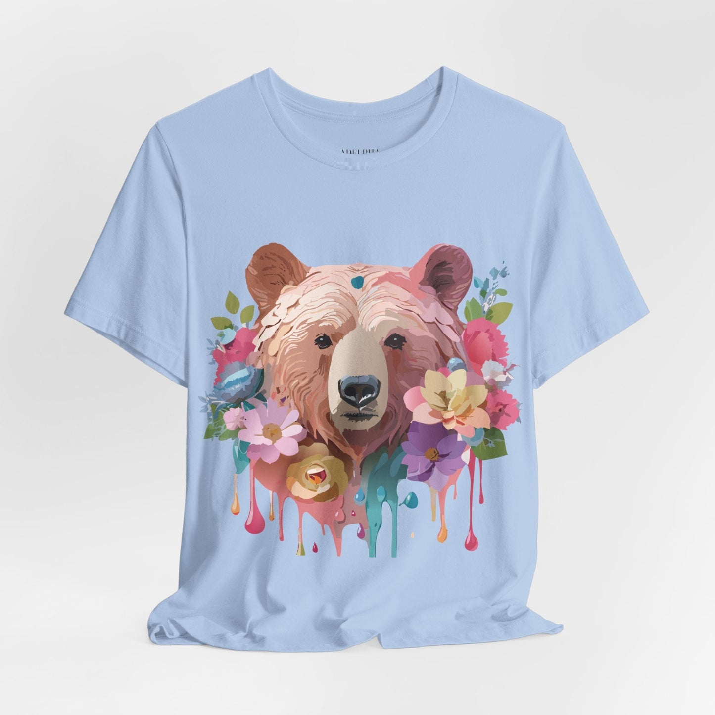 Bear Shirt Graphic Tee Unisex Jersey Short Sleeve Vintage Inspired Adelpha