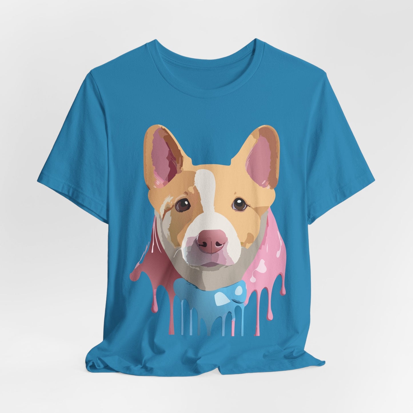 Adelpha Graphic Dog Shirt Unisex Vintage Inspired Tee Short Sleeve Comfort Wear Everyday
