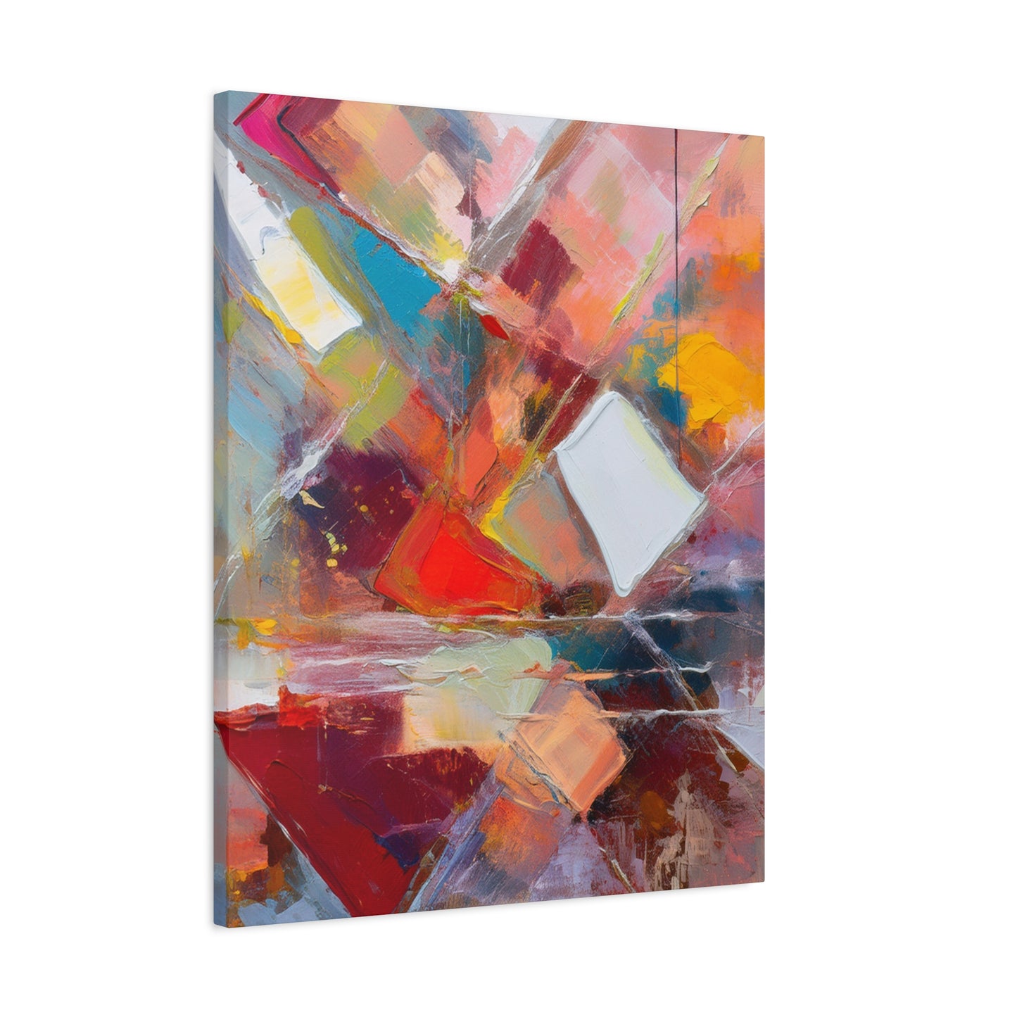 Abstract Oil Painting Print Canvas 20x24,20x30,24x30 24x32,24x36,30x40 32x48,36x48,40x60 Pine-Wood Inner Frame ABS-180