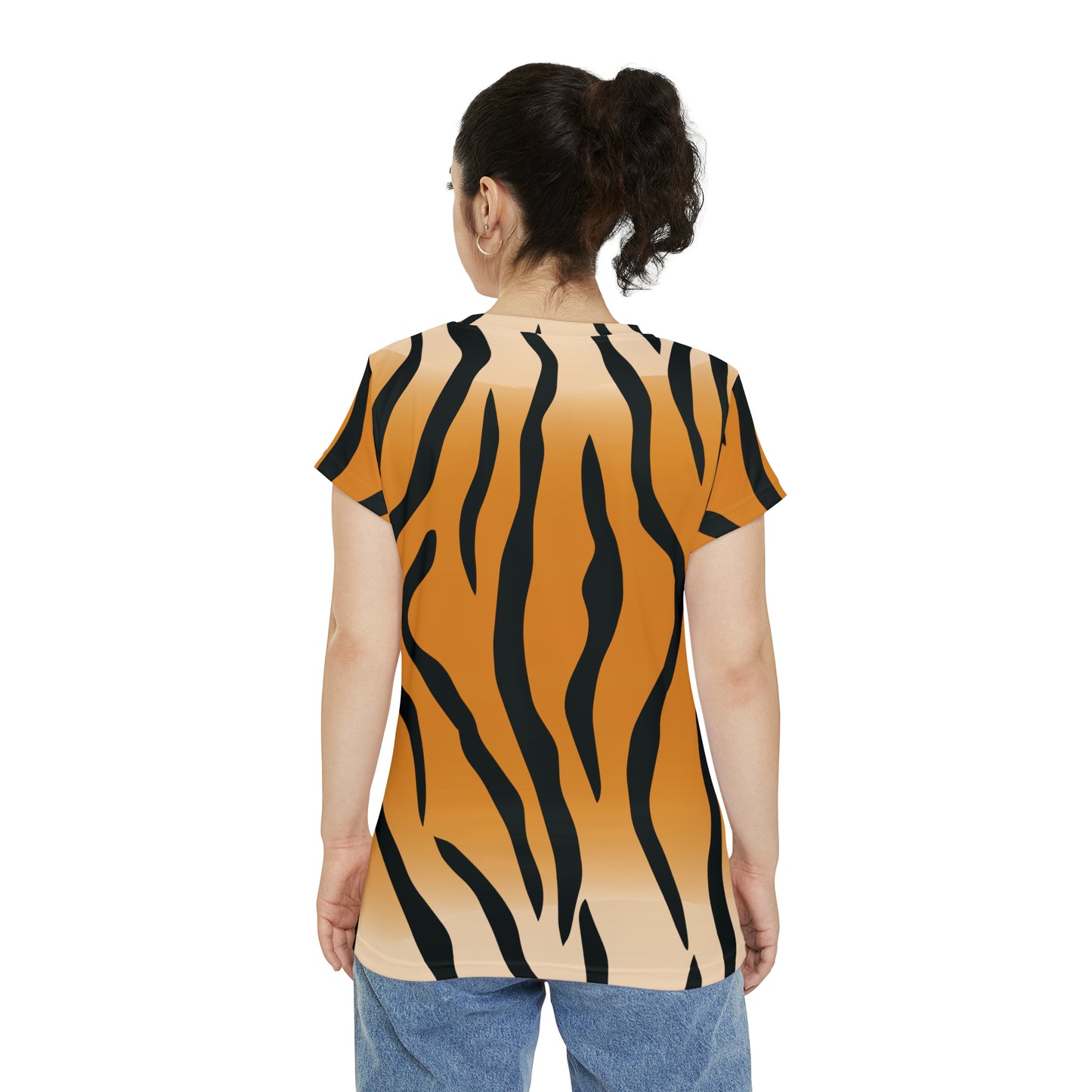 Poly-Span Shirt with animal prints