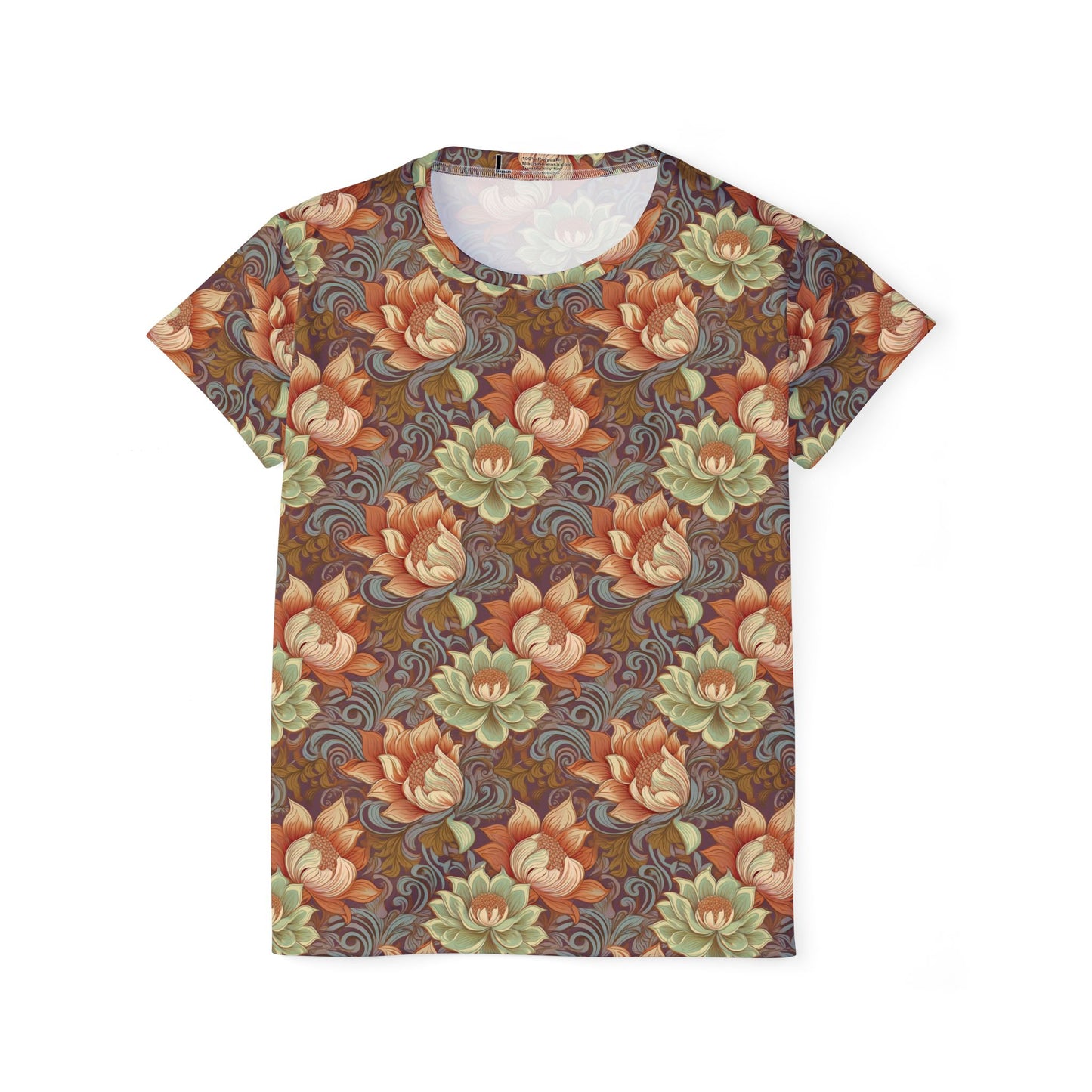 Women Poly Shirt with Floral Print F294