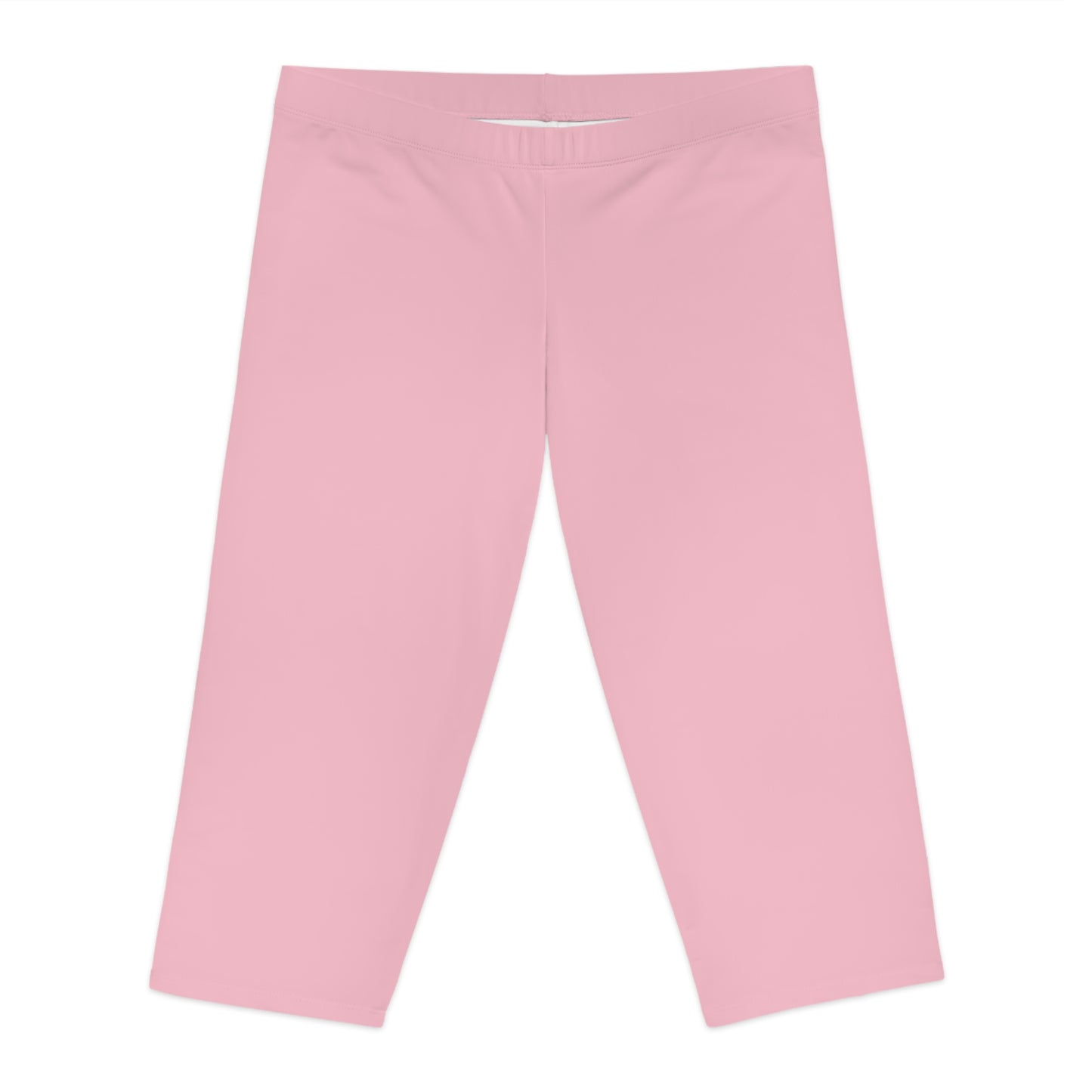 Pink Color Capri Leggings, Pink Capri Leggings 13