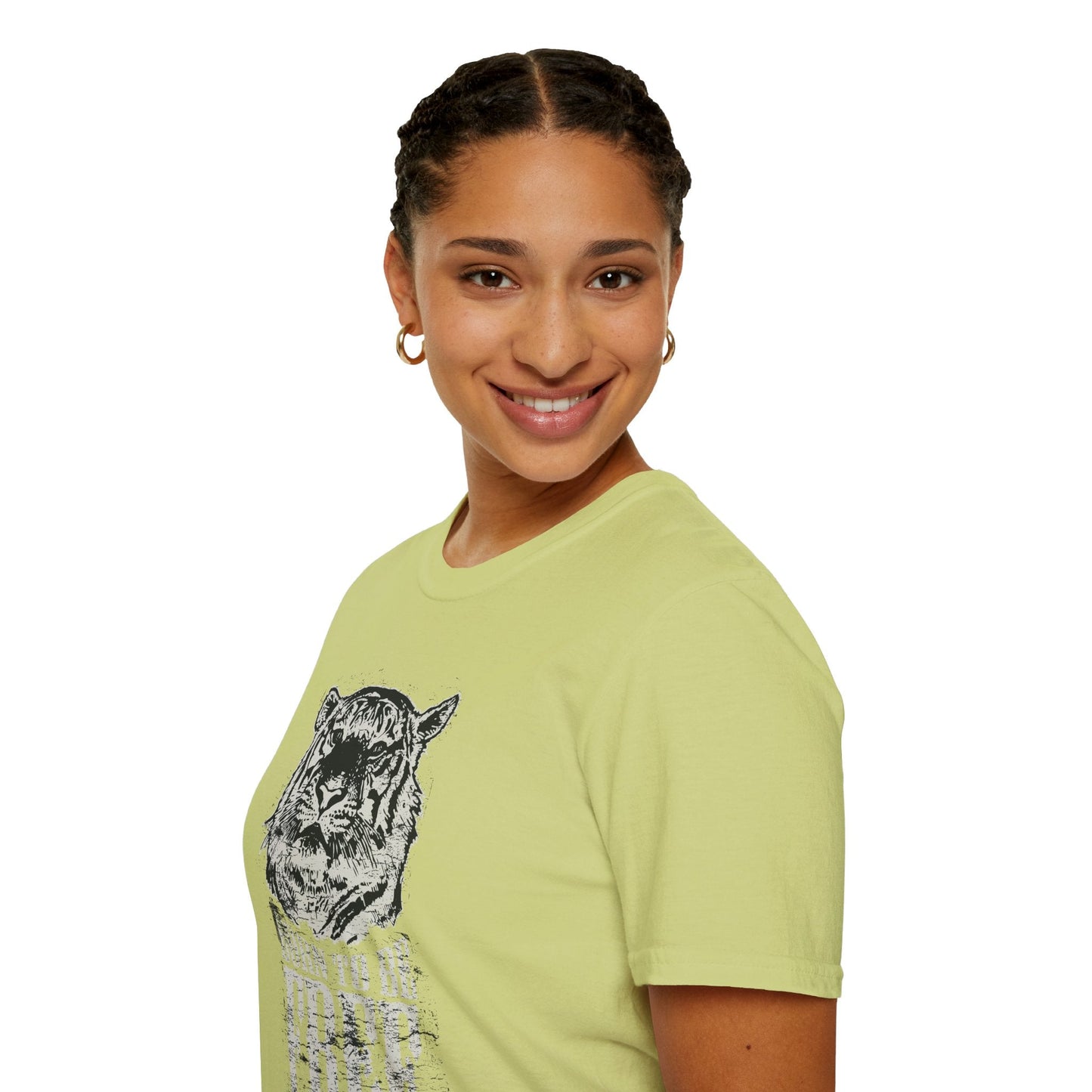 Art Design Shirt With Graphic Art Unisex Softstyle Tee 100 Percent Ring Spun Cotton