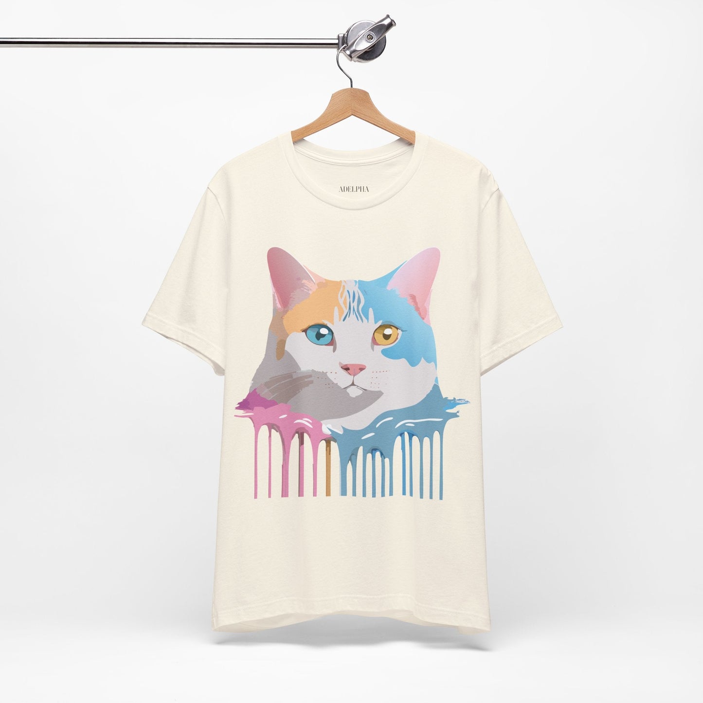 Adelpha Cat Graphic Tee Unisex Jersey Short Sleeve Vintage Inspired