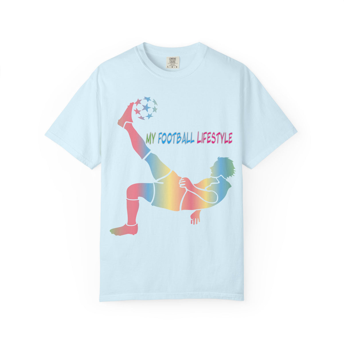 Sports Graphic Unisex T-Shirt Garment Dyed Cotton Relaxed Fit Comfort Colors 12