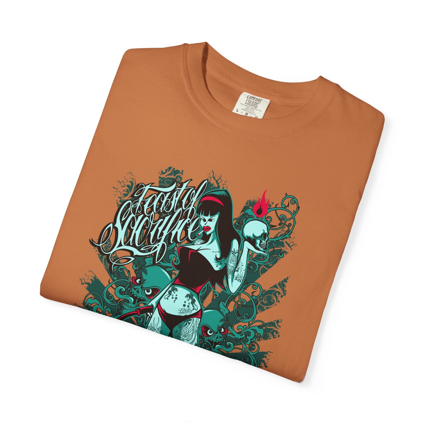 Camiseta unisex de algodón para carnaval 