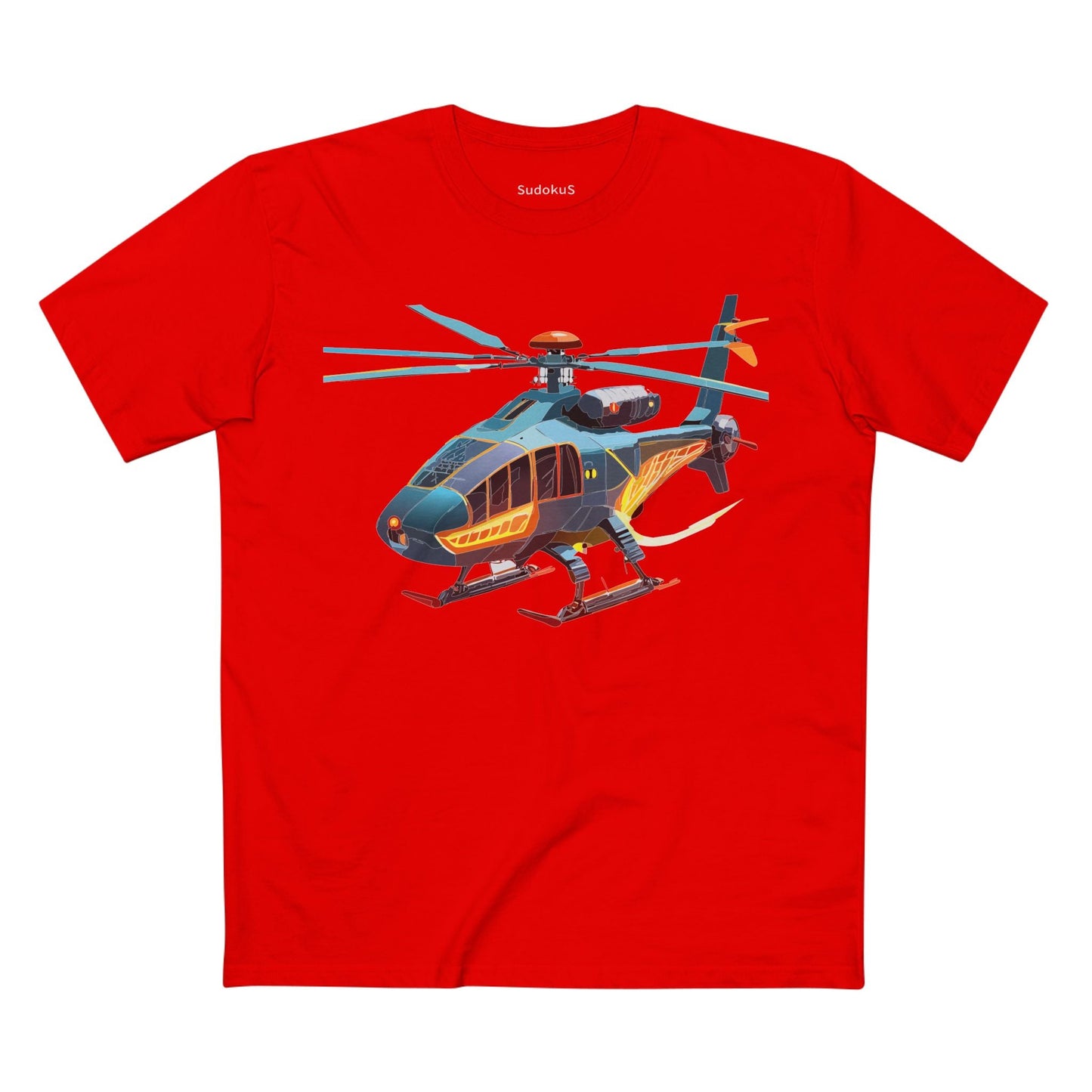 Chopper Graphic Unisex 100 Cotton Staple Tee 1