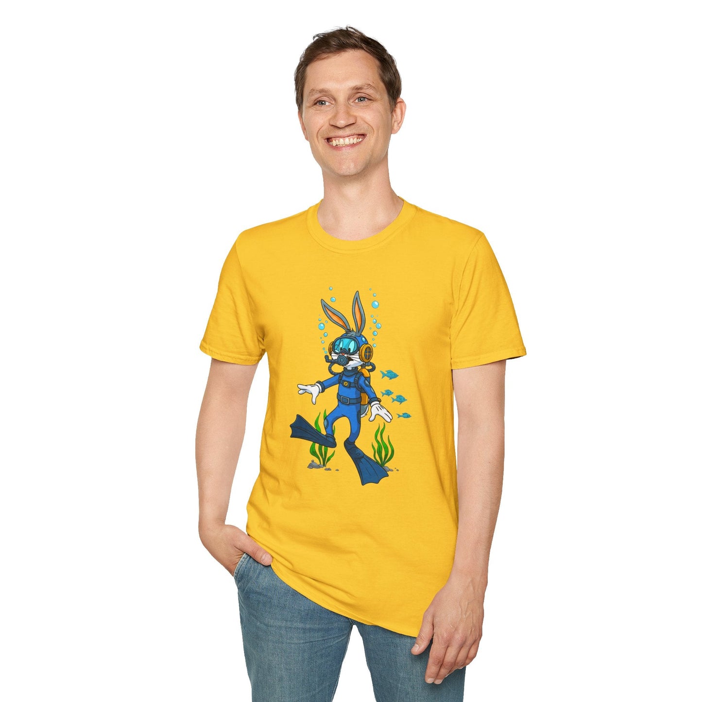 Bugs Bunny Shirt Unisex T Shirt Cartoon Tee Animation Design Softstyle Graphic Cotton