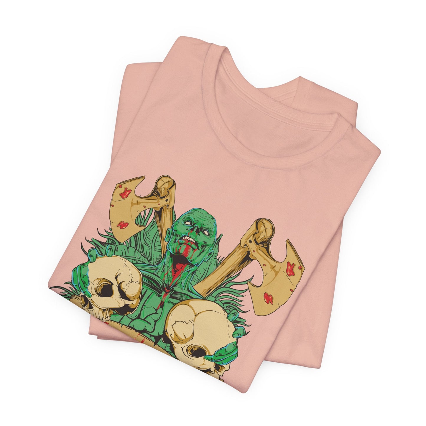 Cthulhu Skull Axes Testimony Tee Lovecraft Horror Mythos Shirt Art-42