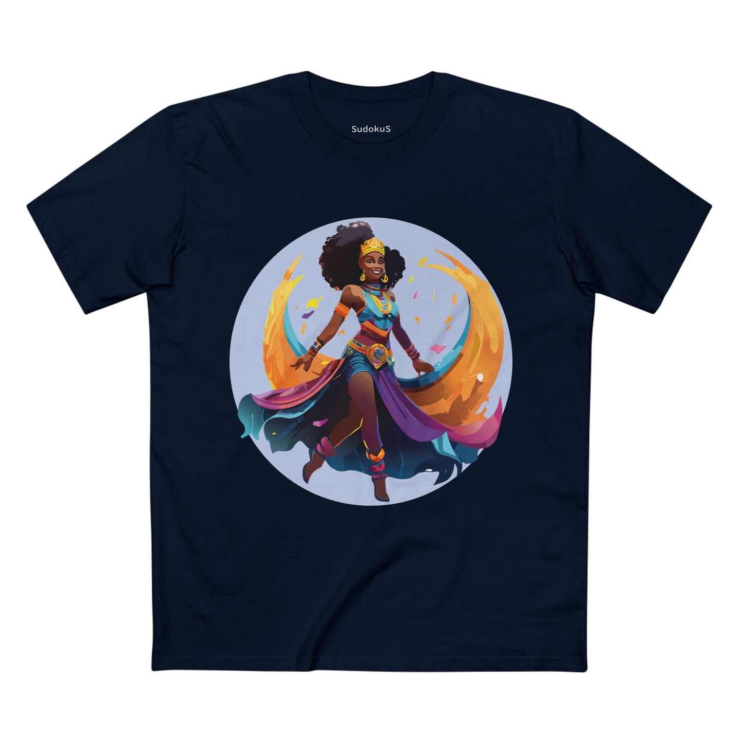 Dancer Graphic Unisex 100 Cotton Staple Tee 19