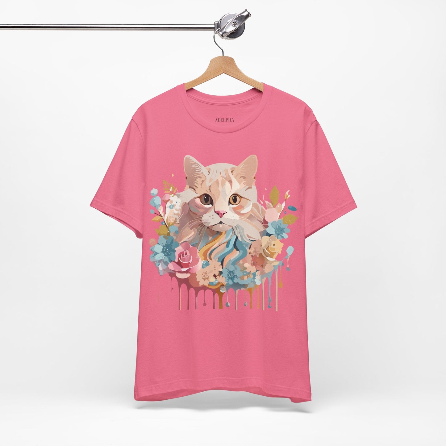 Cat Graphic Tee Unisex Shirt Adelpha Art Vintage Inspired Design