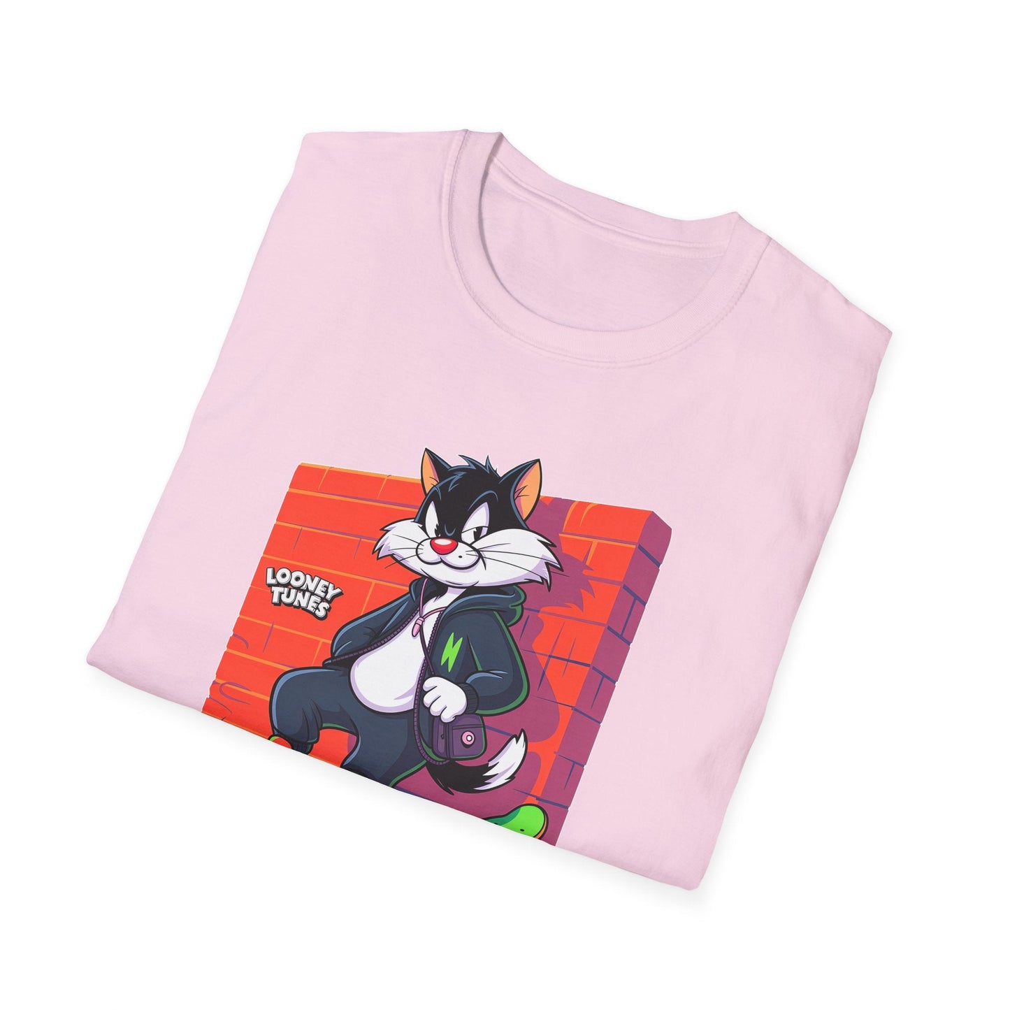 Cartoon T Shirt With Animation Design Unisex Softstyle Graphic Tee Funny Animals