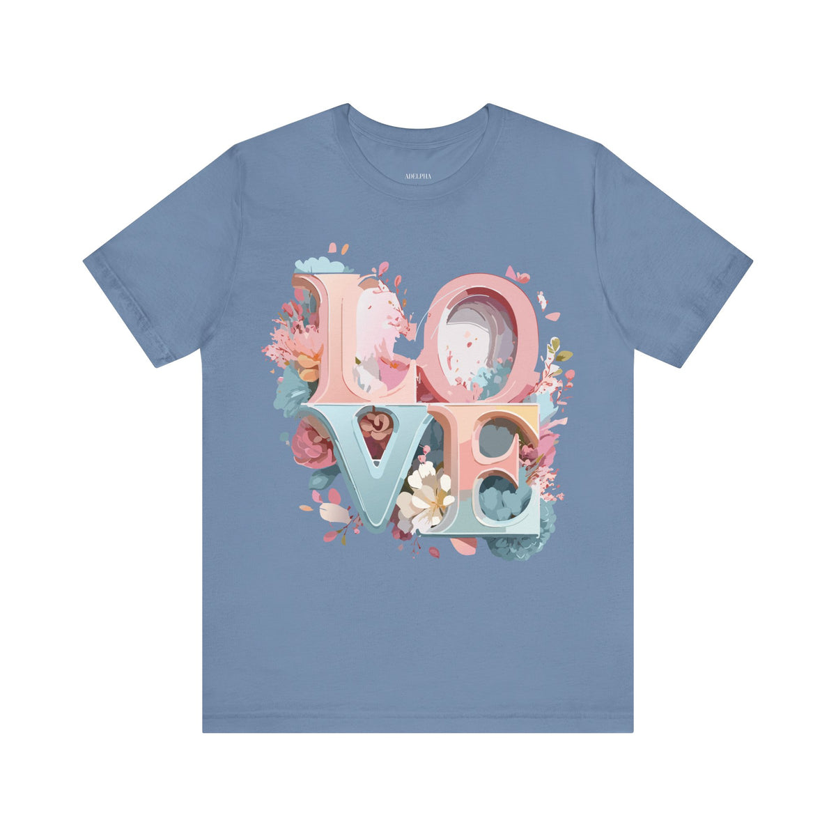 Valentine's Day  Graphic Unisex Cotton Bella+Canvas Tee with Art Design n201