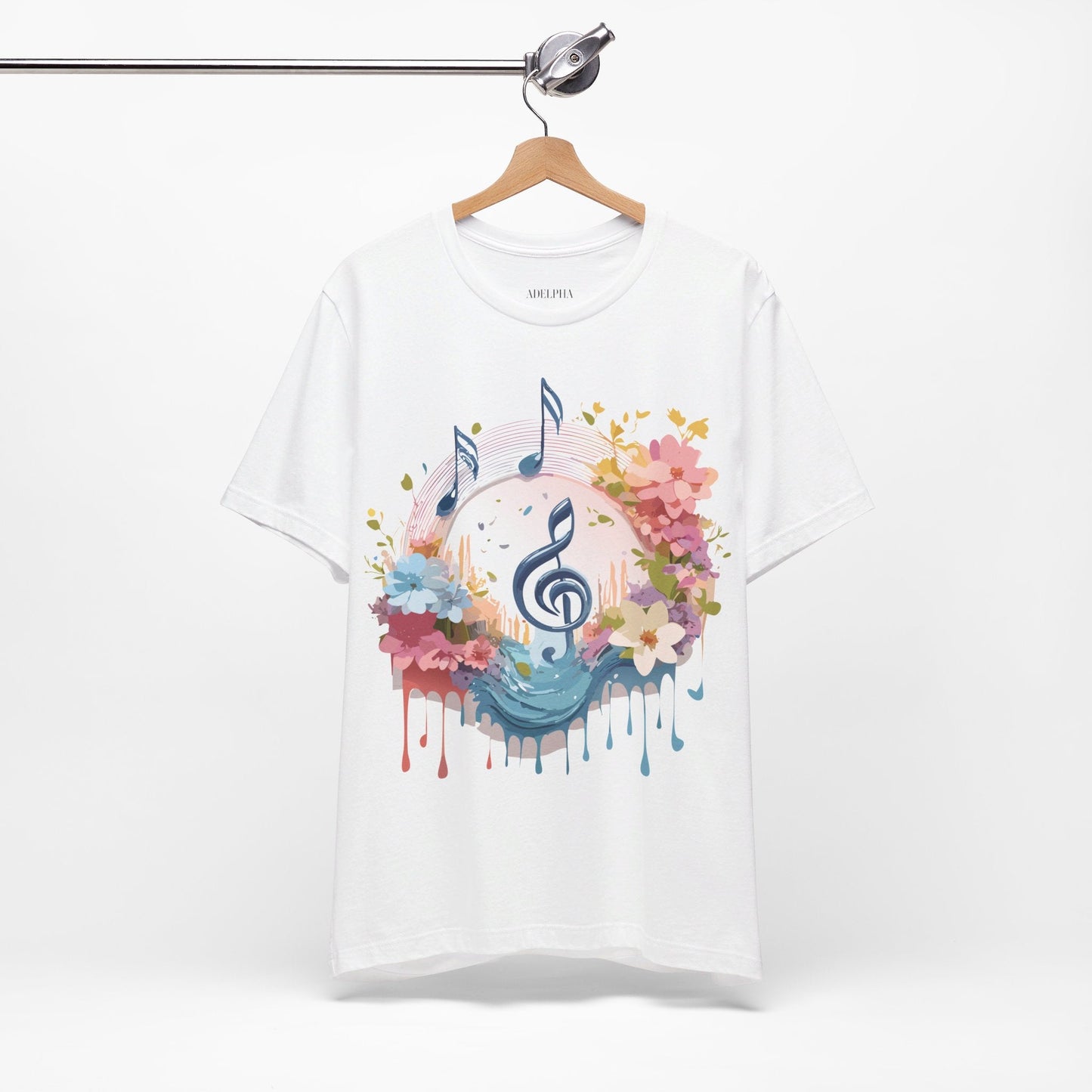 Adelpha Graphic T Shirt Unisex Music T Shirt With Vintage Artwork Premium Jersey Short Sleeve