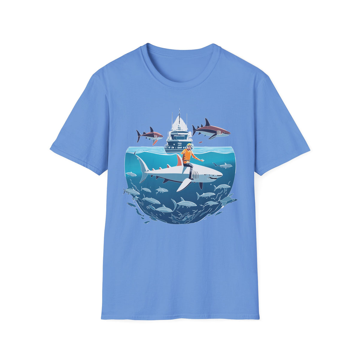 Ocean U boat Graphic Tee Gildan Unisex 100 Cotton Tee Shirt c33