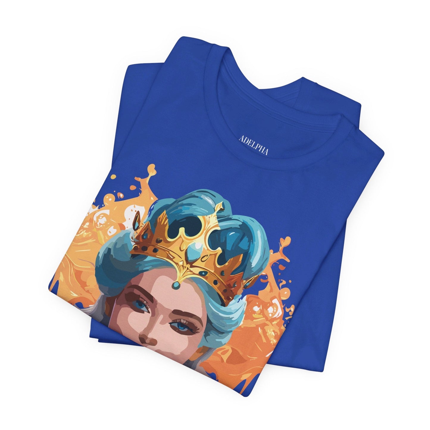 Queen Graphic Tee Unisex Jersey Short Sleeve Premium Quality Adelpha Vintage Inspired Artwork