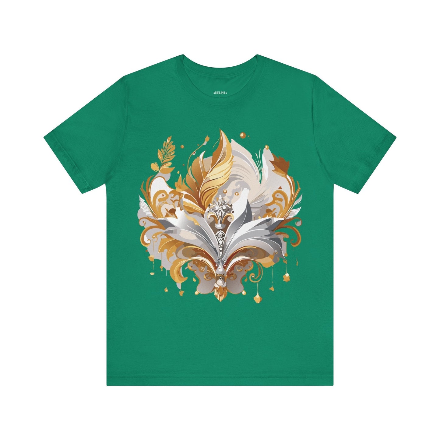 Adelpha Premium Graphic Tee Unisex Short Sleeve Jersey Shirt With Vintage Inspired Artwork