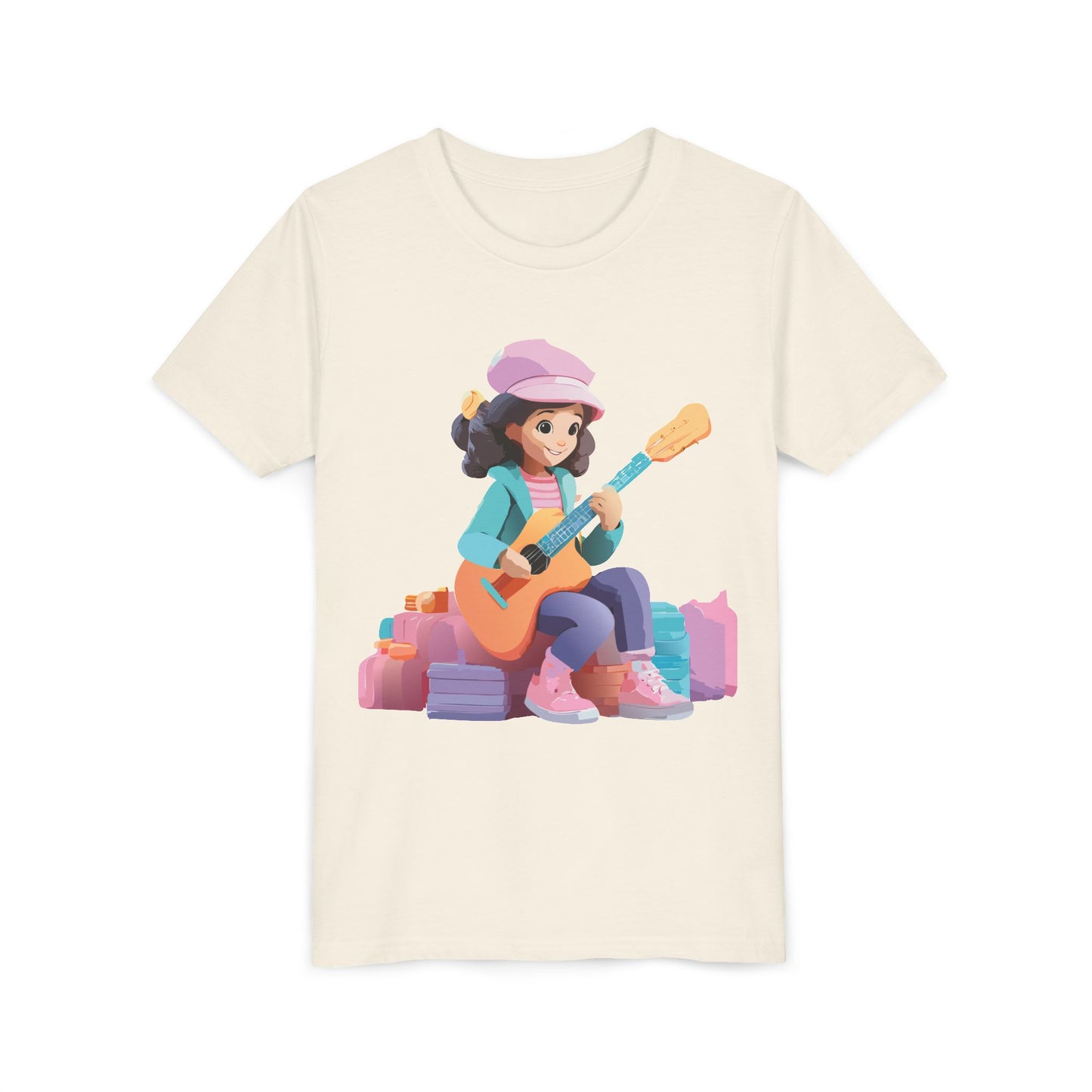 Camiseta gráfica de músico juvenil: perfecta para pequeños artistas y amantes de la música (de 9 a 14 años)