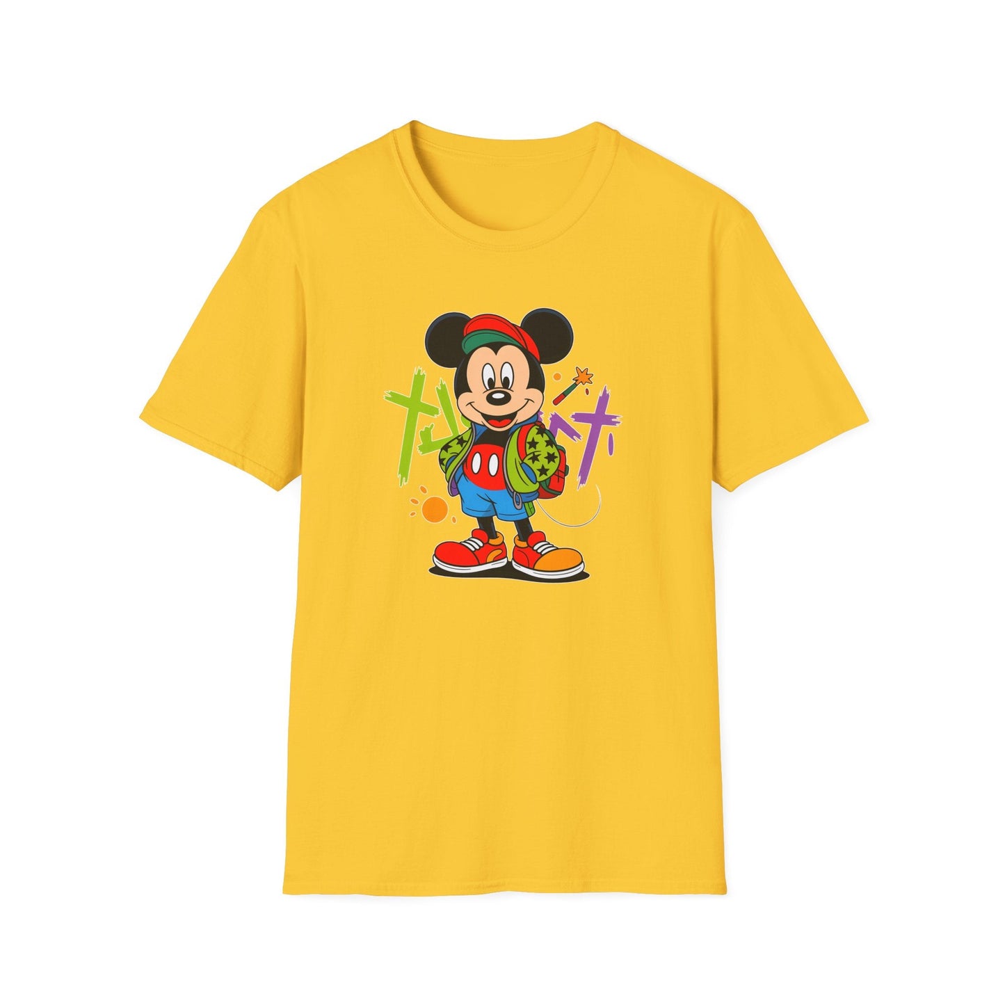 Unisex Cartoon T Shirt With Animation Artwork Funny Animals Tee For Casual Wear Everyday