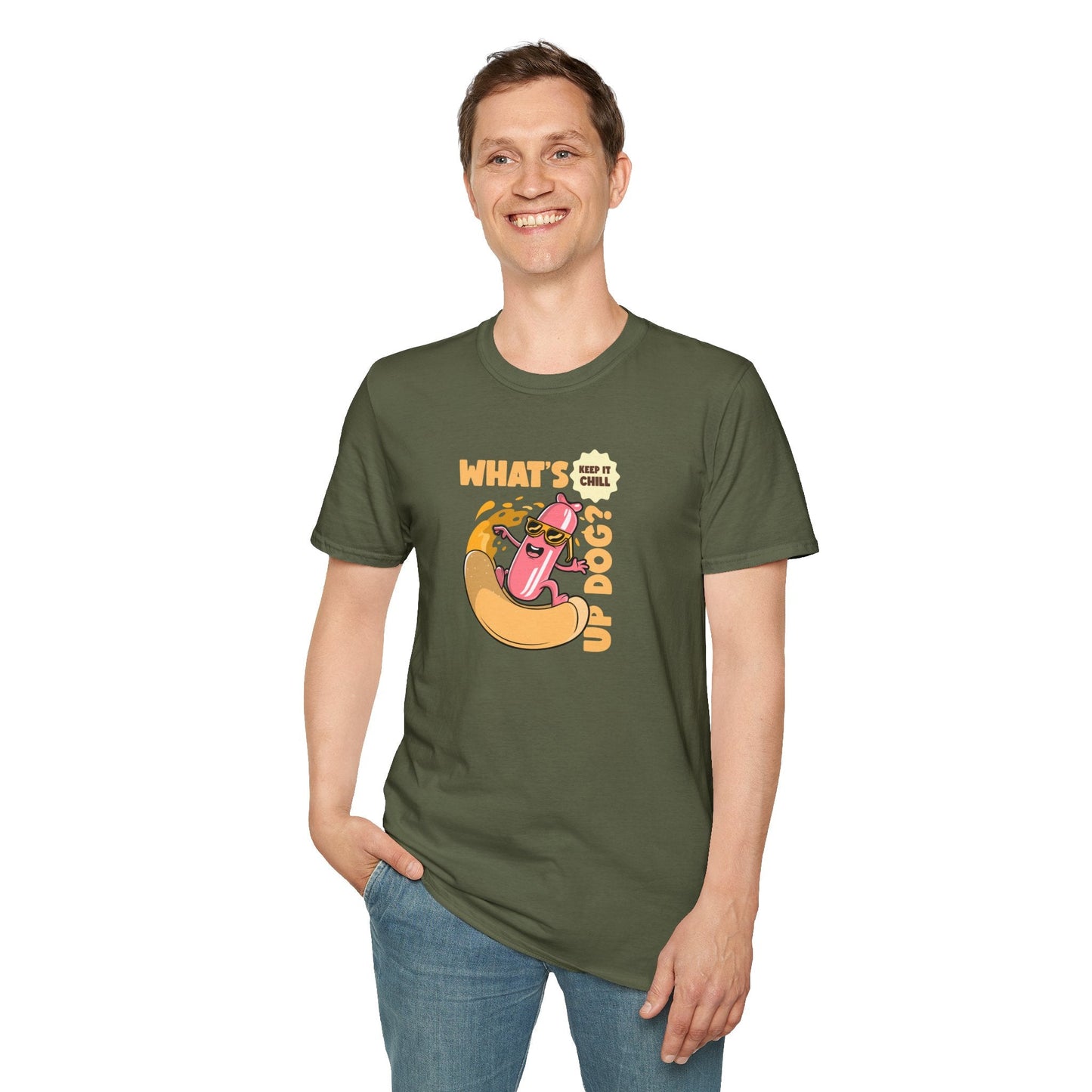 Funny Food T Shirt Unisex Gildan Softstyle 64000 100 Percent Ring Spun Cotton Tee