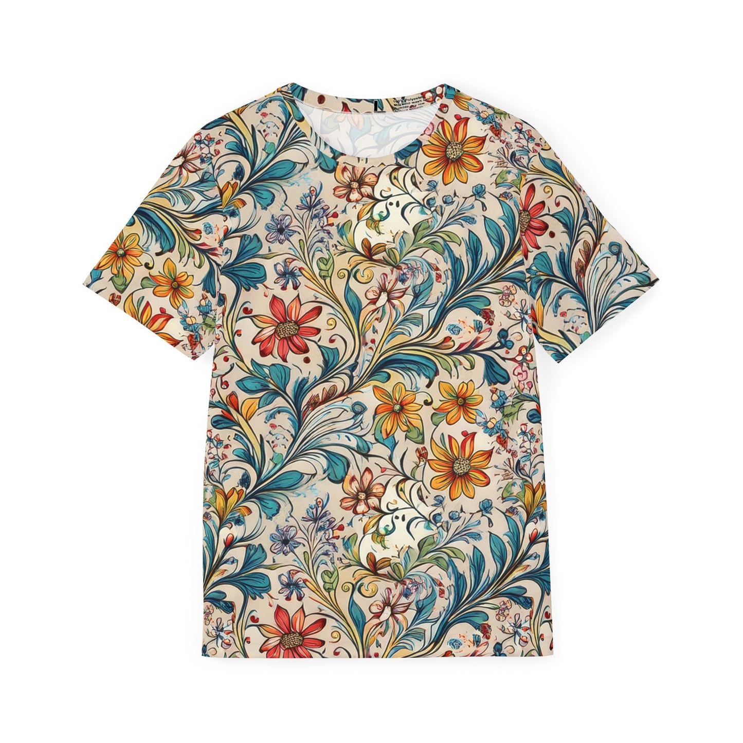 Unisex Floral Shirt, Floral Tee Shirt, Floral T-Shirt, T Shirt with Flowers 24
