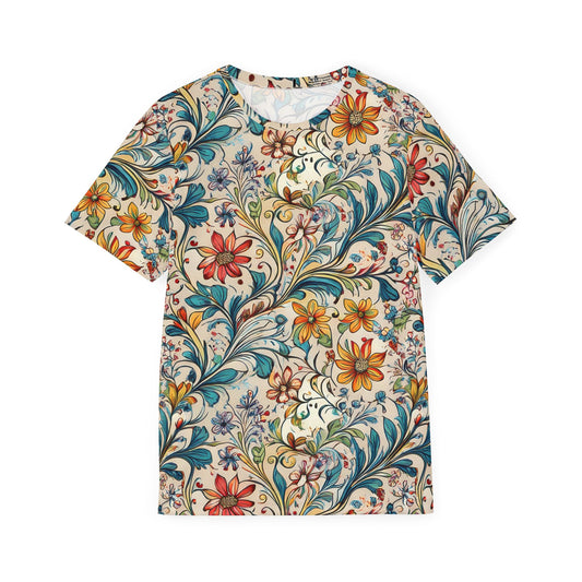 Unisex Floral Shirt, Floral Tee Shirt, Floral T-Shirt, T Shirt with Flowers 24