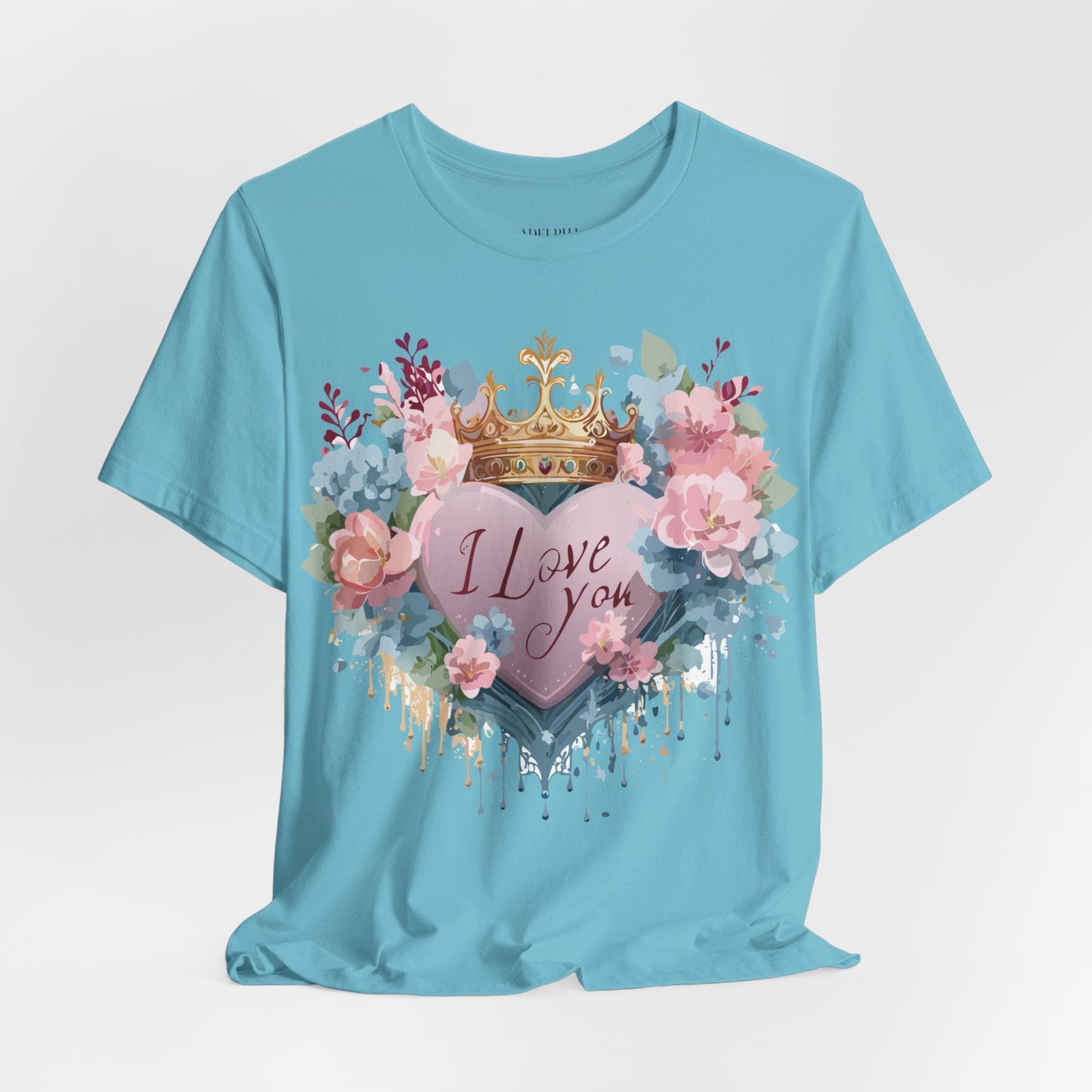 Valentine Graphic Tee Unisex Jersey Short Sleeve Vintage Inspired Art Design By Adelpha