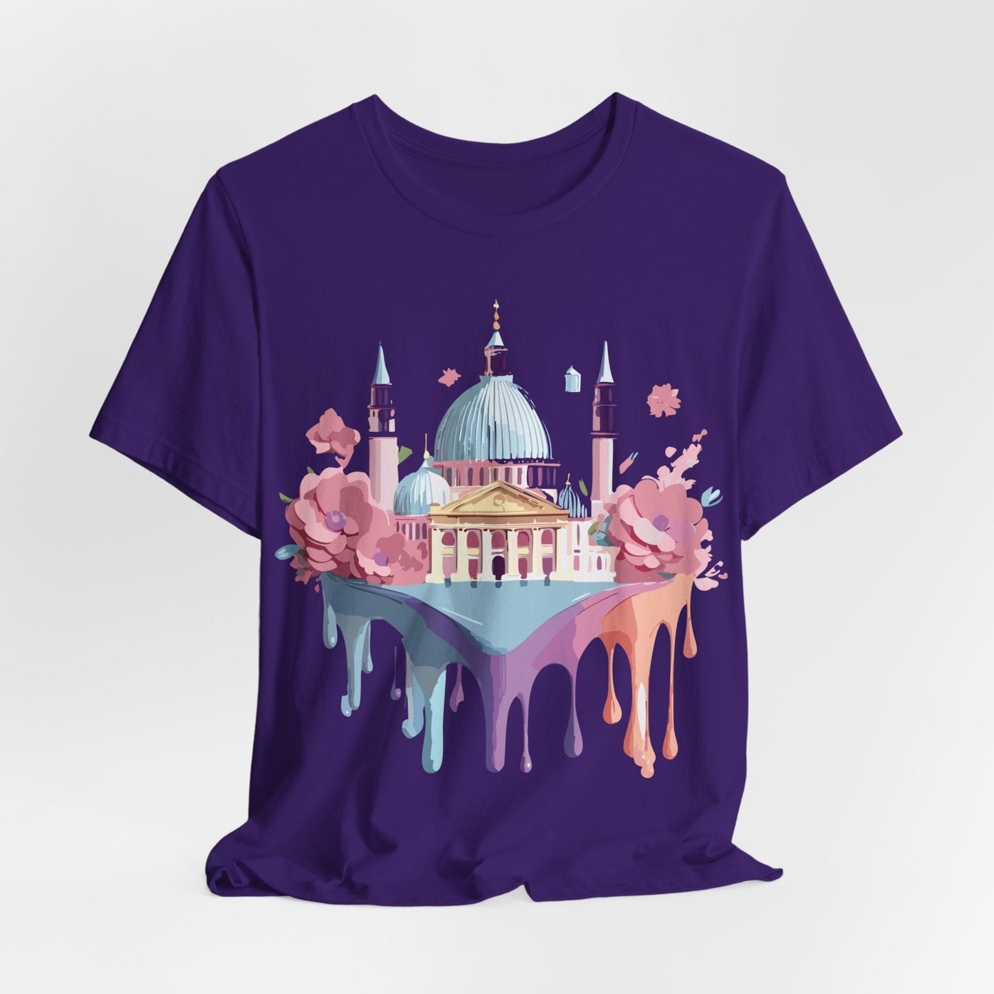 Venice Tourist Shirt Unisex Graphic Tee With Vintage Inspired Adelpha Artwork For Everyday Wear