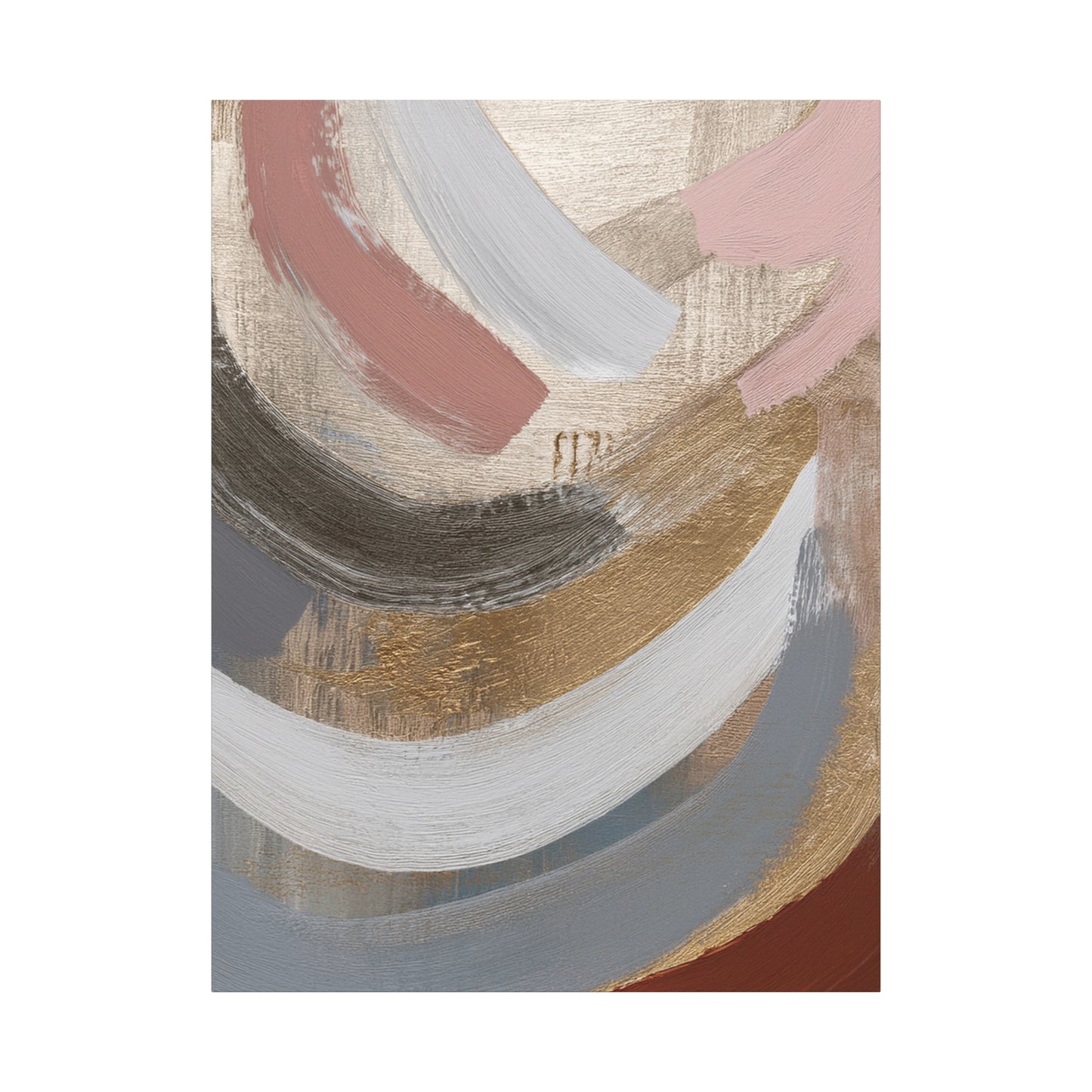 Abstract Pastel Painting Print Canvas 20x24,20x30,24x30 24x32,24x36,30x40 32x48,36x48,40x60 Pine-Wood Inner Frame ABS-90
