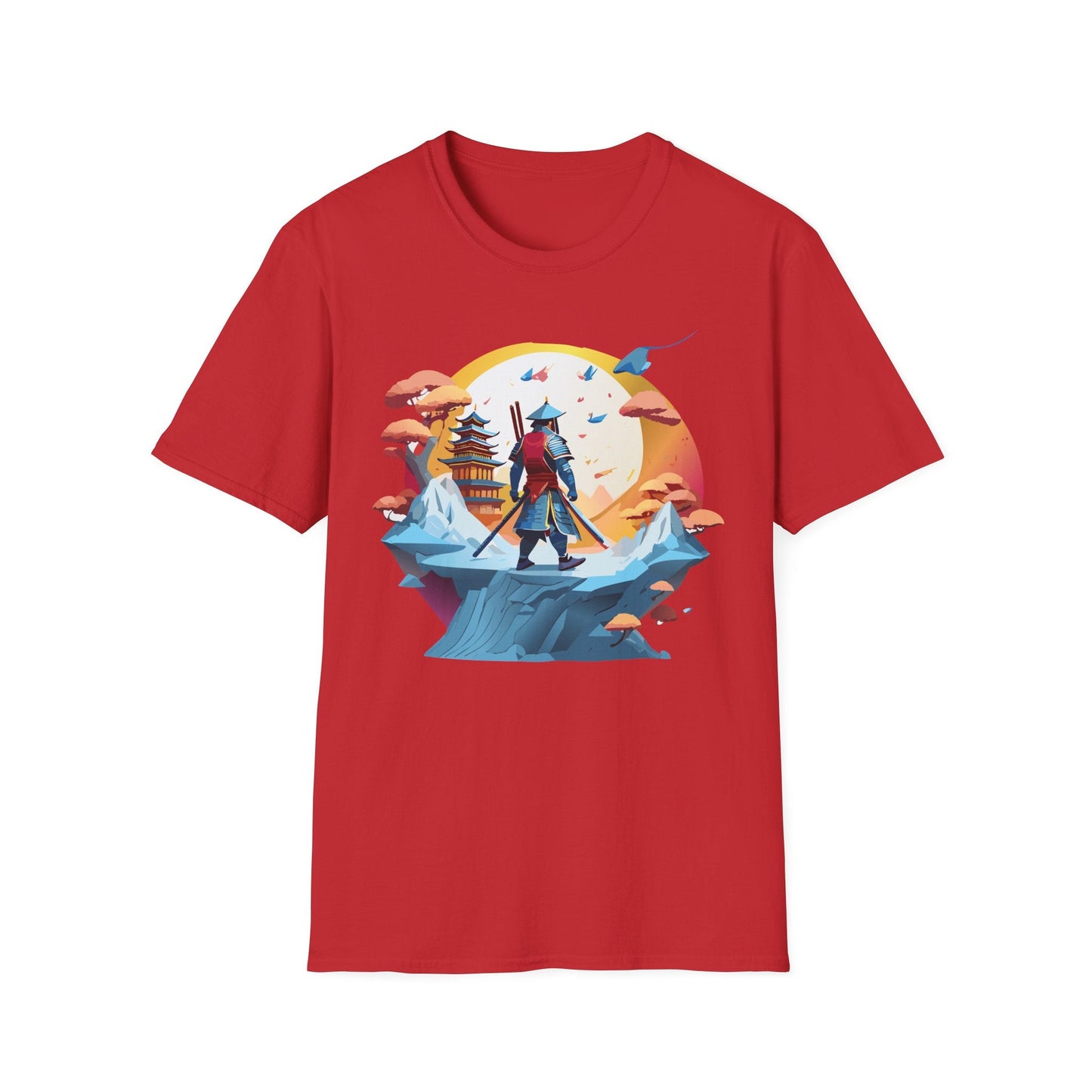 Samurai Shirt Unisex T Shirt Softstyle 64000 Gildan Tee For Everyday Comfort Durable Breathable