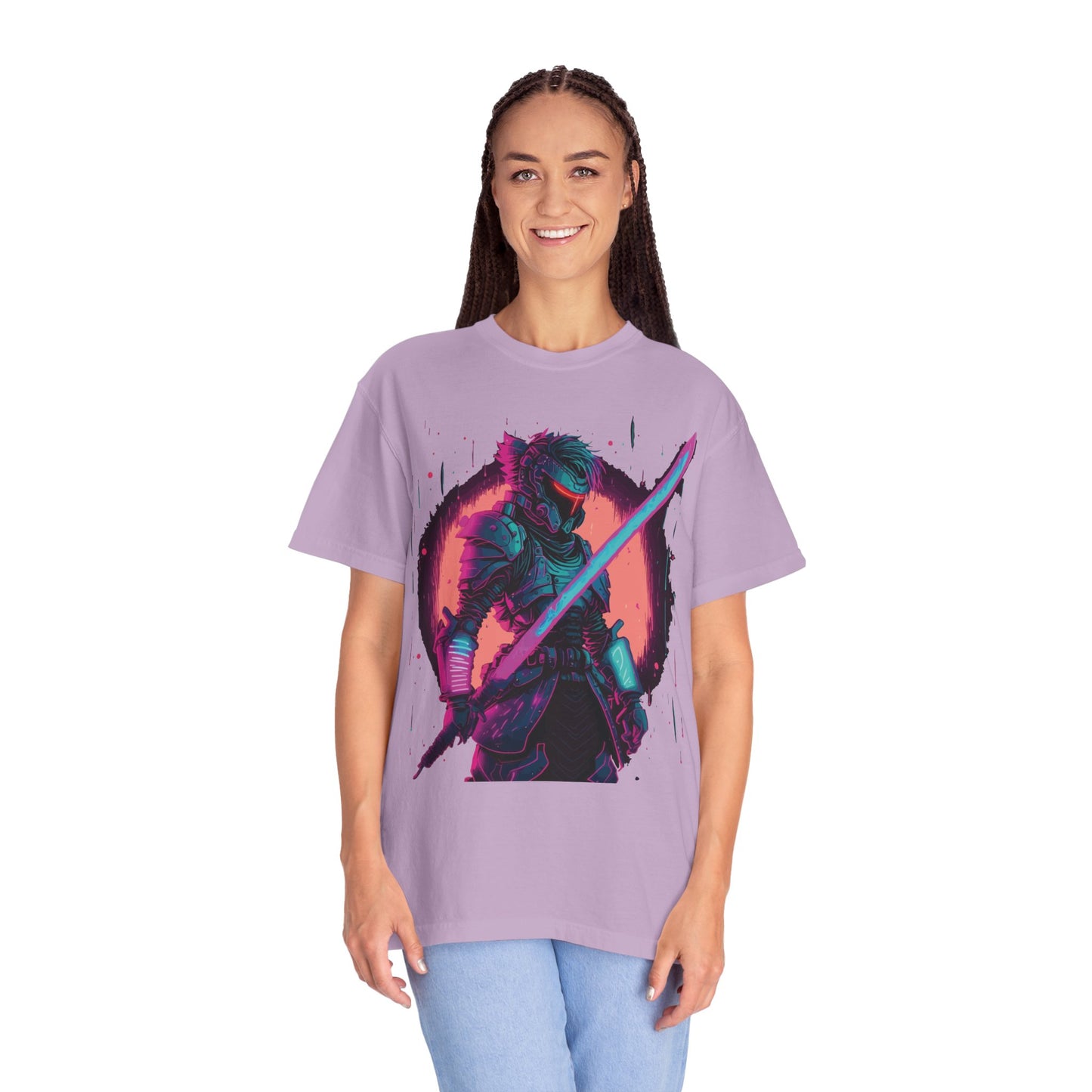 Unisex T-shirt with Knight in Armor