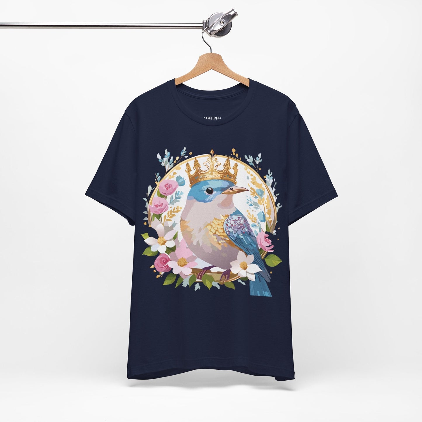 Adelpha Medallion Graphic Tee Unisex Jersey Short Sleeve Vintage Inspired Artwork