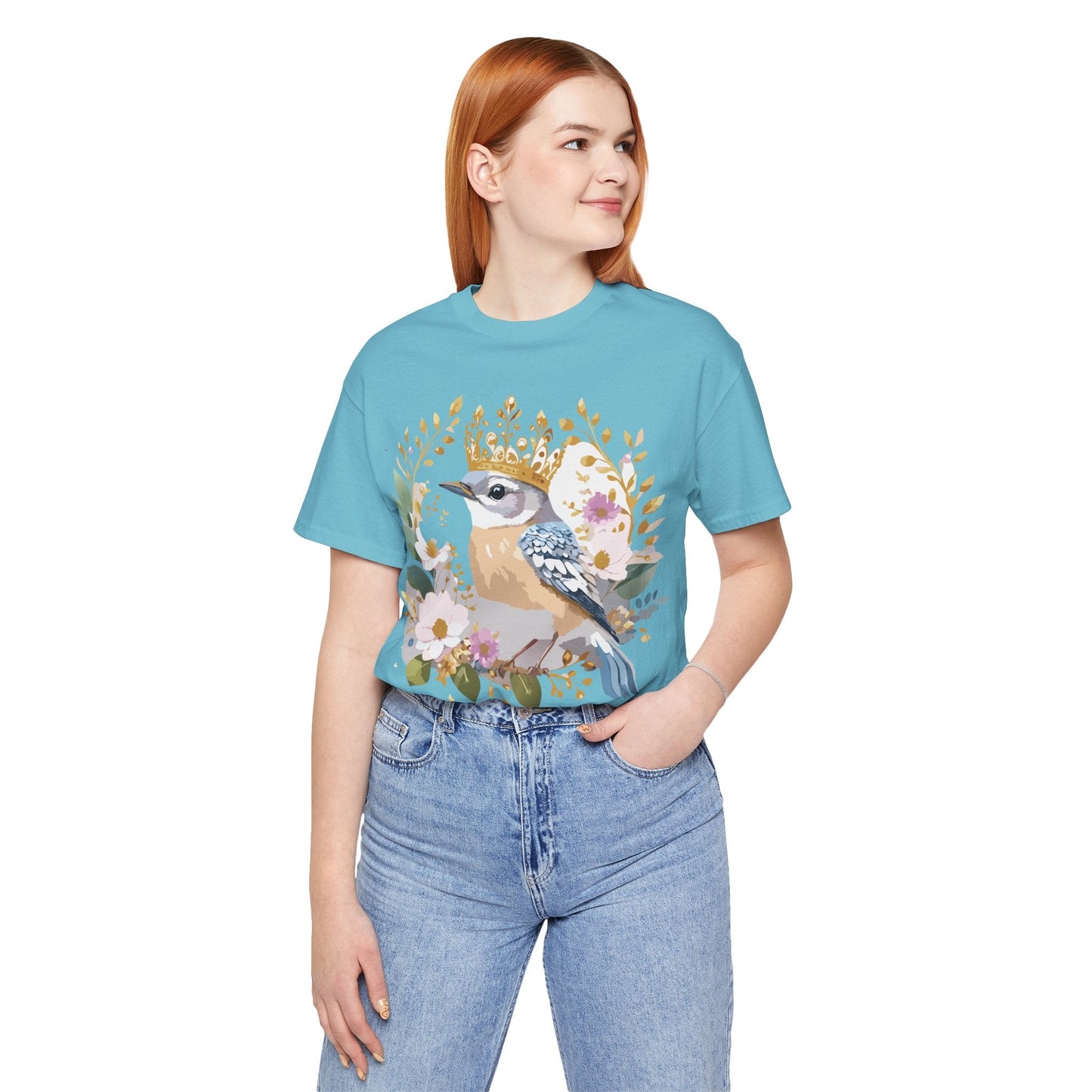 Adelpha Medallion Graphic Tee Unisex Jersey Short Sleeve Vintage Inspired Art Design