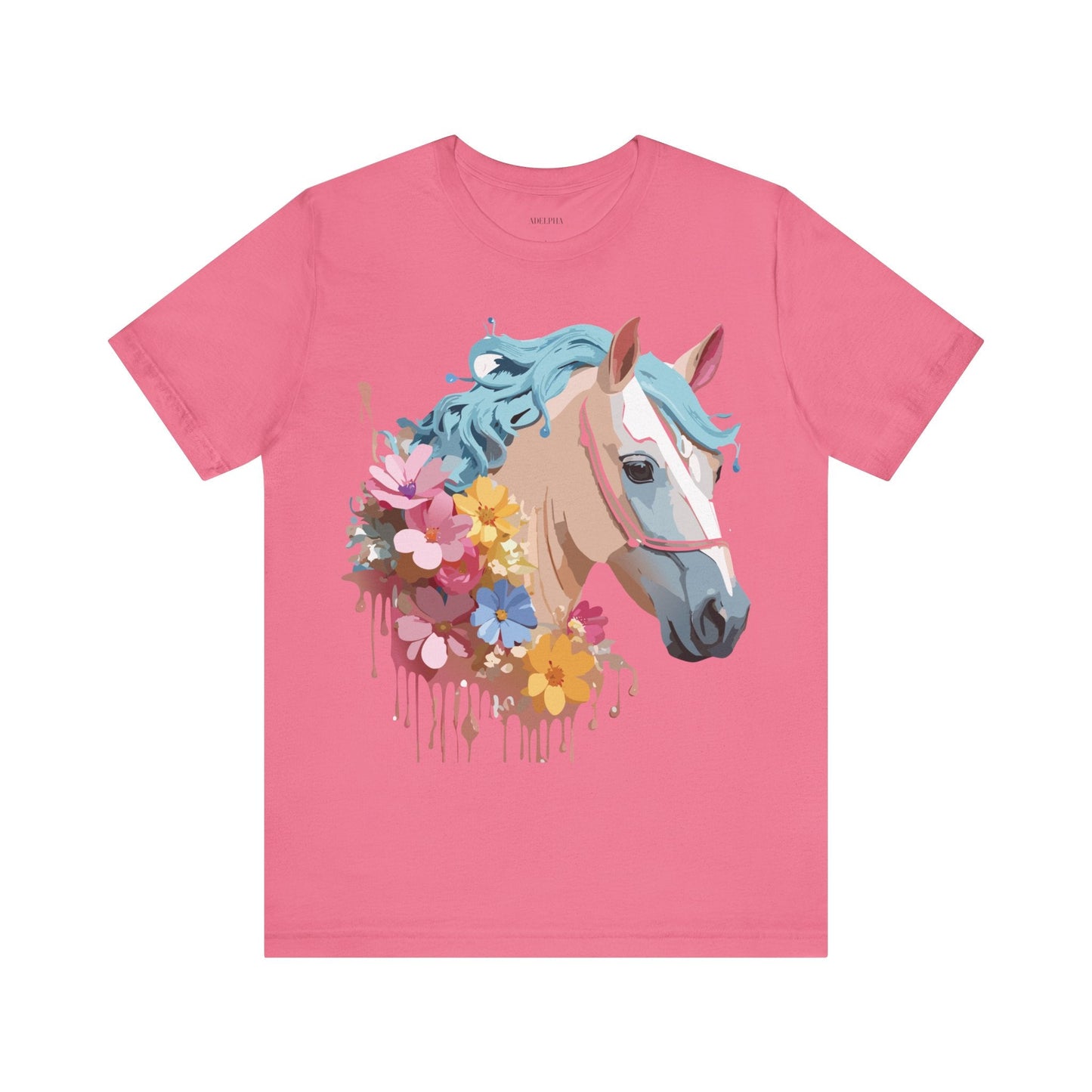 Horse Graphic Unisex 100 Cotton Vintage Animal Art T-Shirt 17