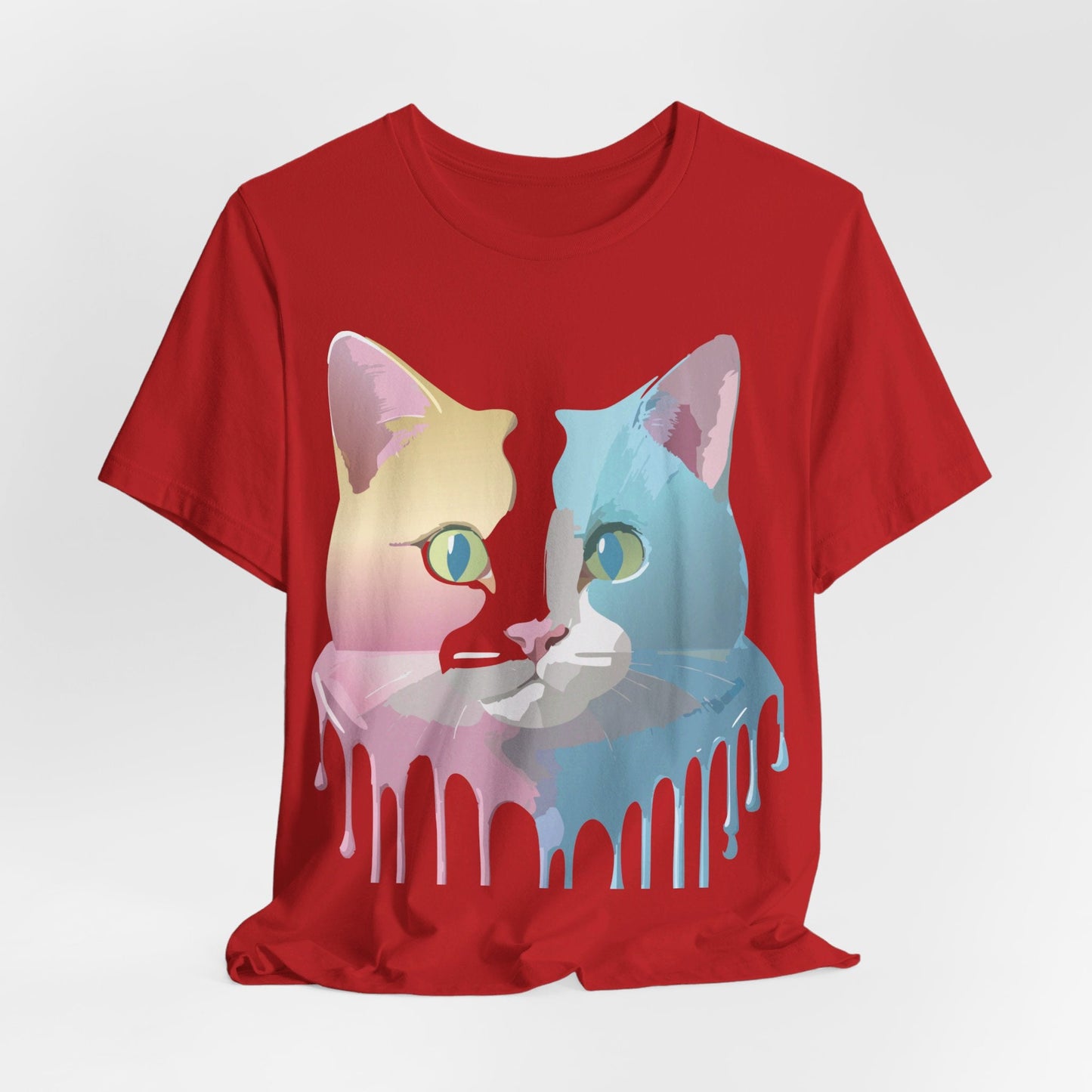 Cat Graphic Tee Unisex Vintage Inspired Shirt By Adelpha Limited Edition