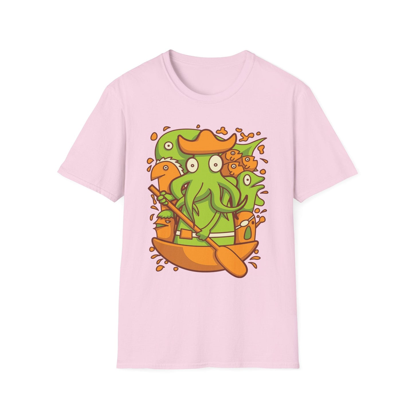 Cartoon T Shirt Animation T Shirt Funny Tee Shirt Unisex Gildan Softstyle Cotton 64000