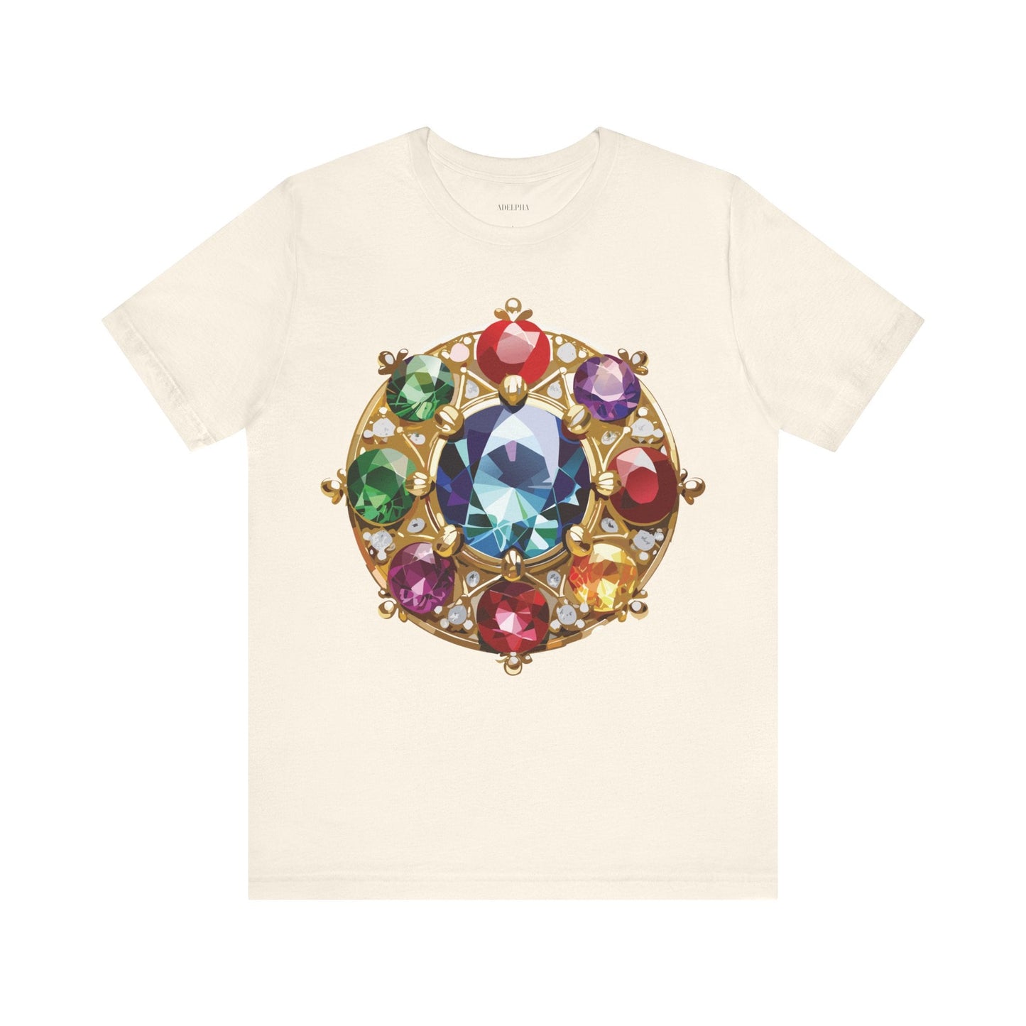 Jewelry Graphic Unisex 100 Cotton Vintage Treasure Art T-Shirt 40
