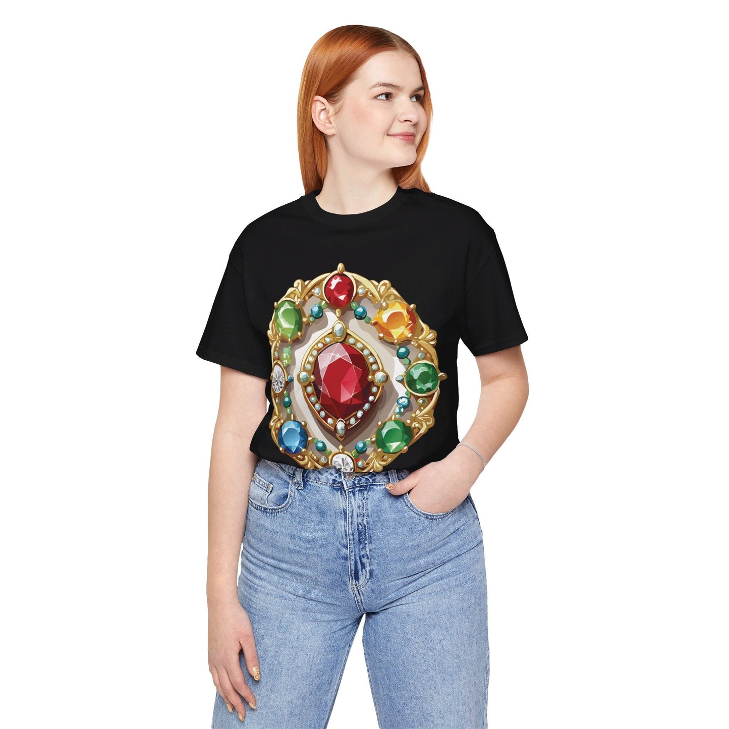 Adelpha Jewelry Shirt Graphic Tee Vintage Inspired Artwork Unisex Short Sleeve Tee