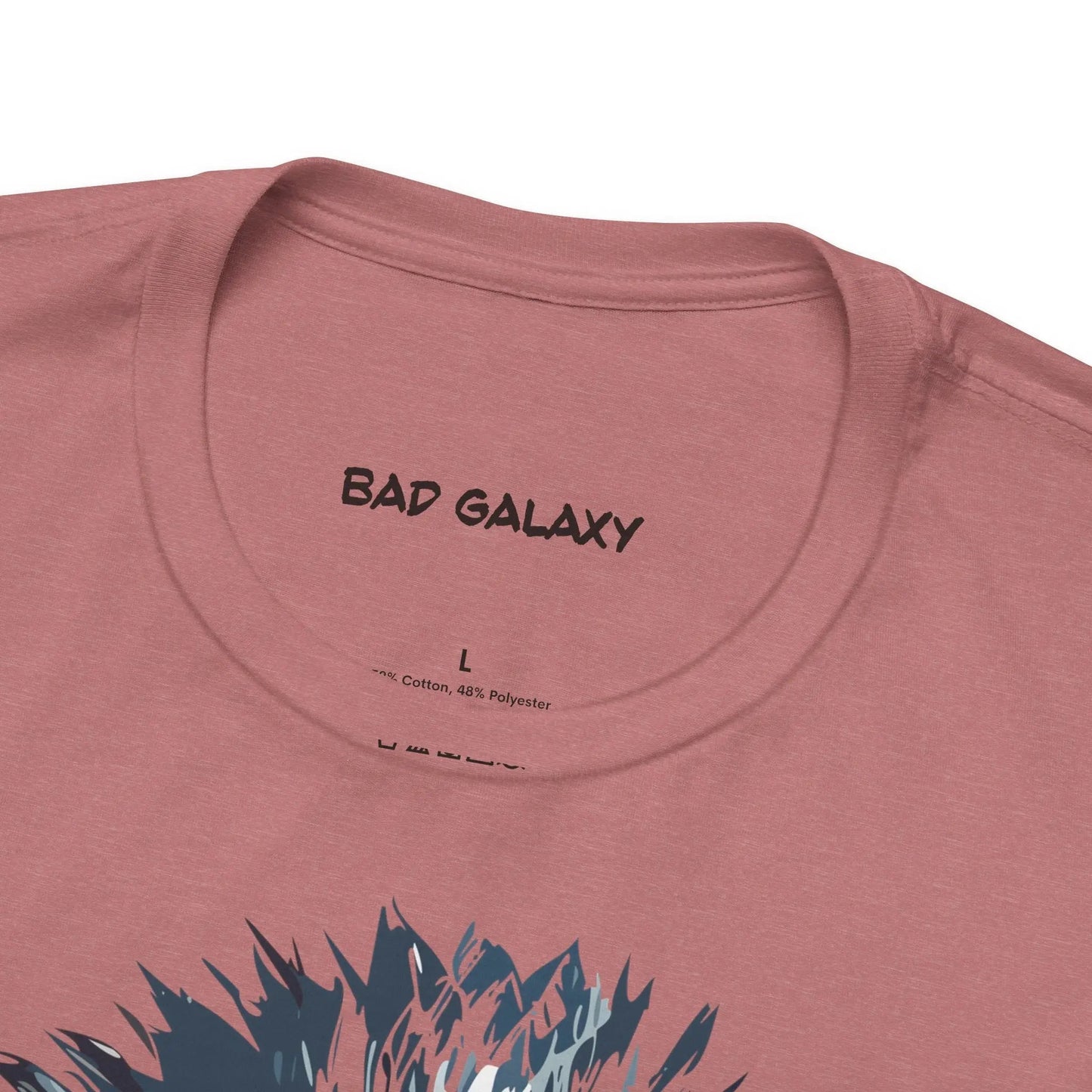Bad Galaxy Punk Rock Tee Shirt Made To Order 100 Cotton Eco Friendly Inks Designed In USA
