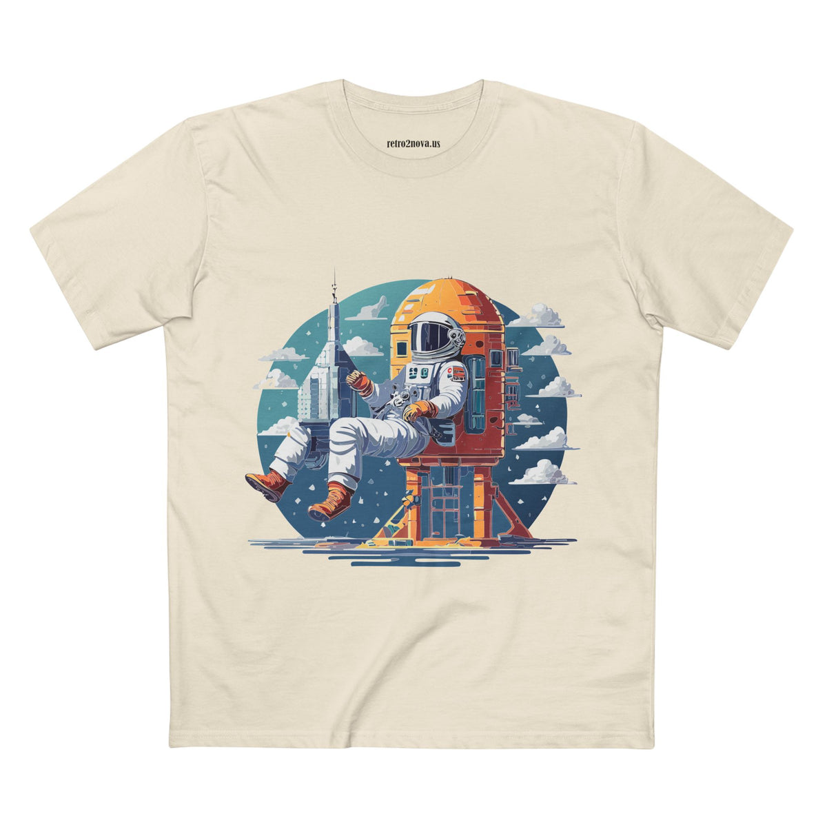 Cosmos Astronaut Graphic Tee Staple Unisex 100 Cotton Tee Shirt - CS-43