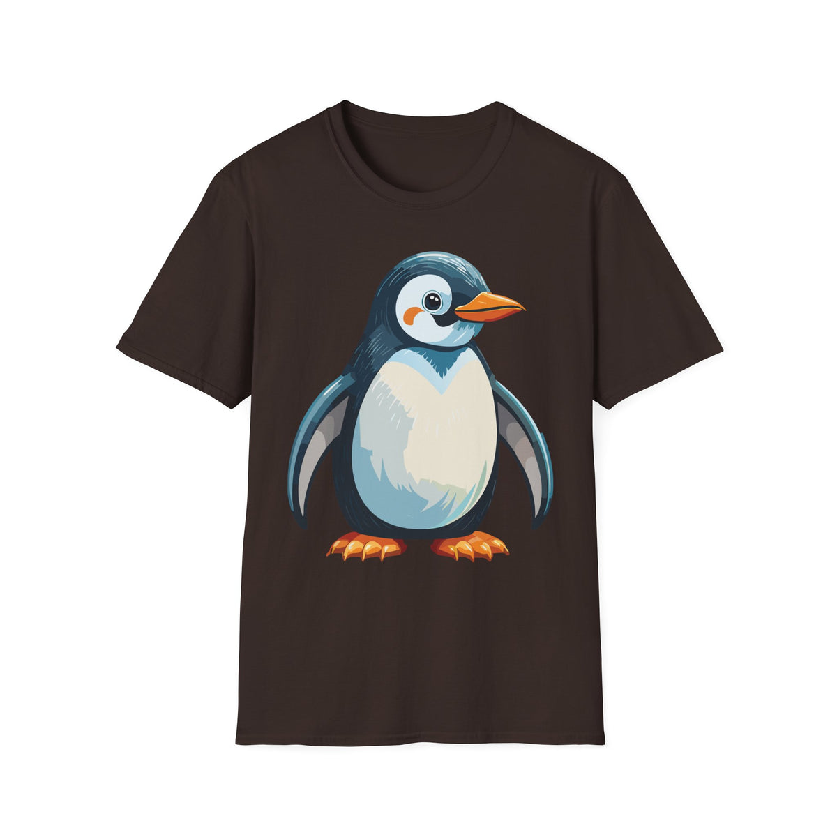 Cute Cartoon Penguin T-Shirt | Playful Penguin Illustration