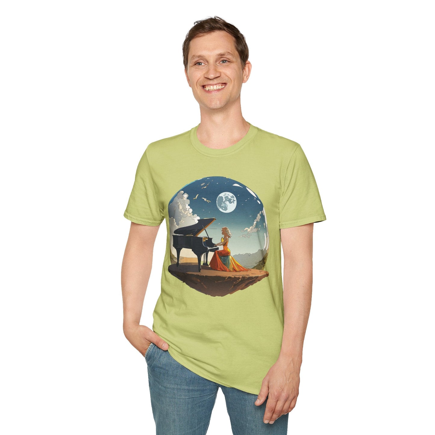 Womens Graphic T Shirts Art Design Shirt Gildan Softstyle 64000 Cotton Tee Unisex Comfort