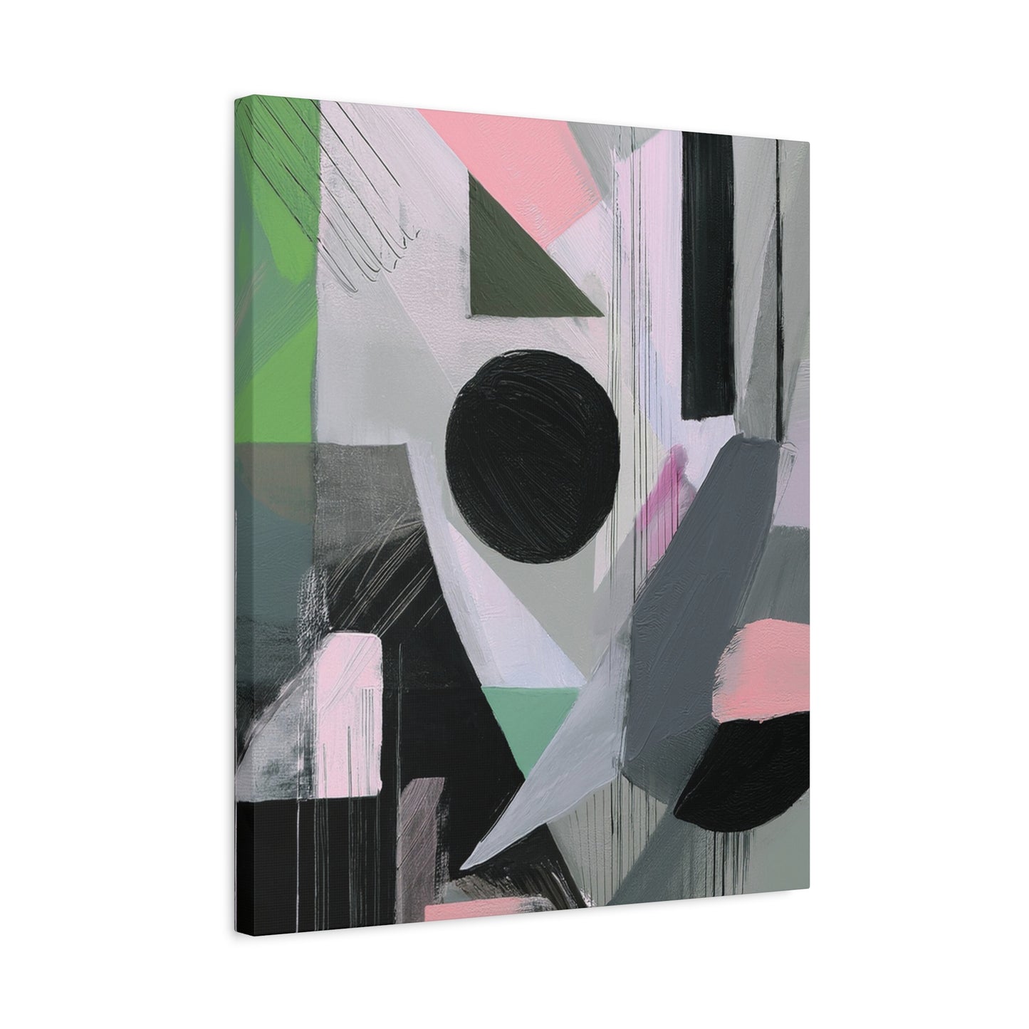 Abstract Geometric Painting Print Canvas 20x24,20x30,24x30 24x32,24x36,30x40 32x48,36x48,40x60 Pine-Wood Inner Frame ABS-40
