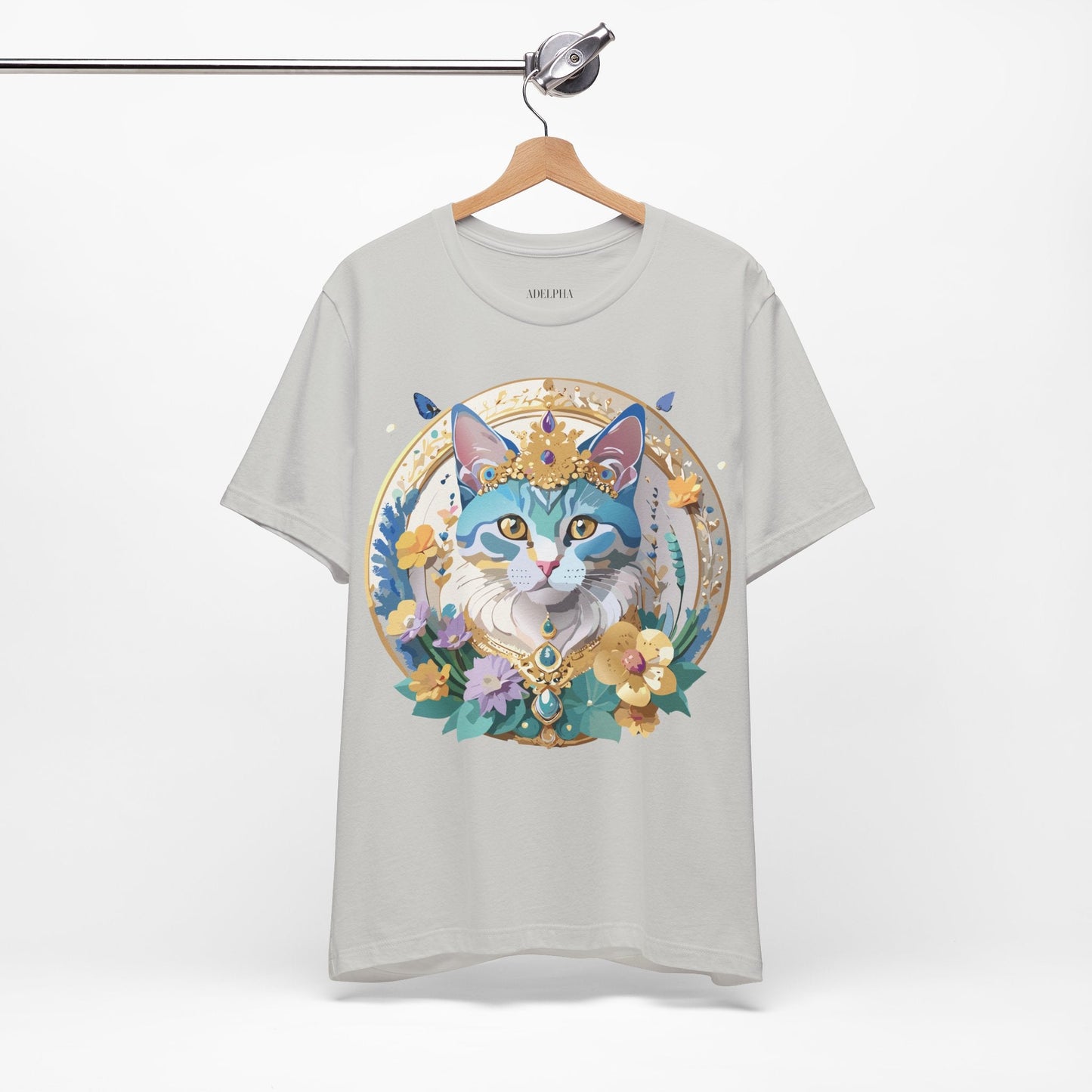 Unisex Graphic Tee With Adelpha Artwork Vintage Inspired Short Sleeve Jersey Shirt
