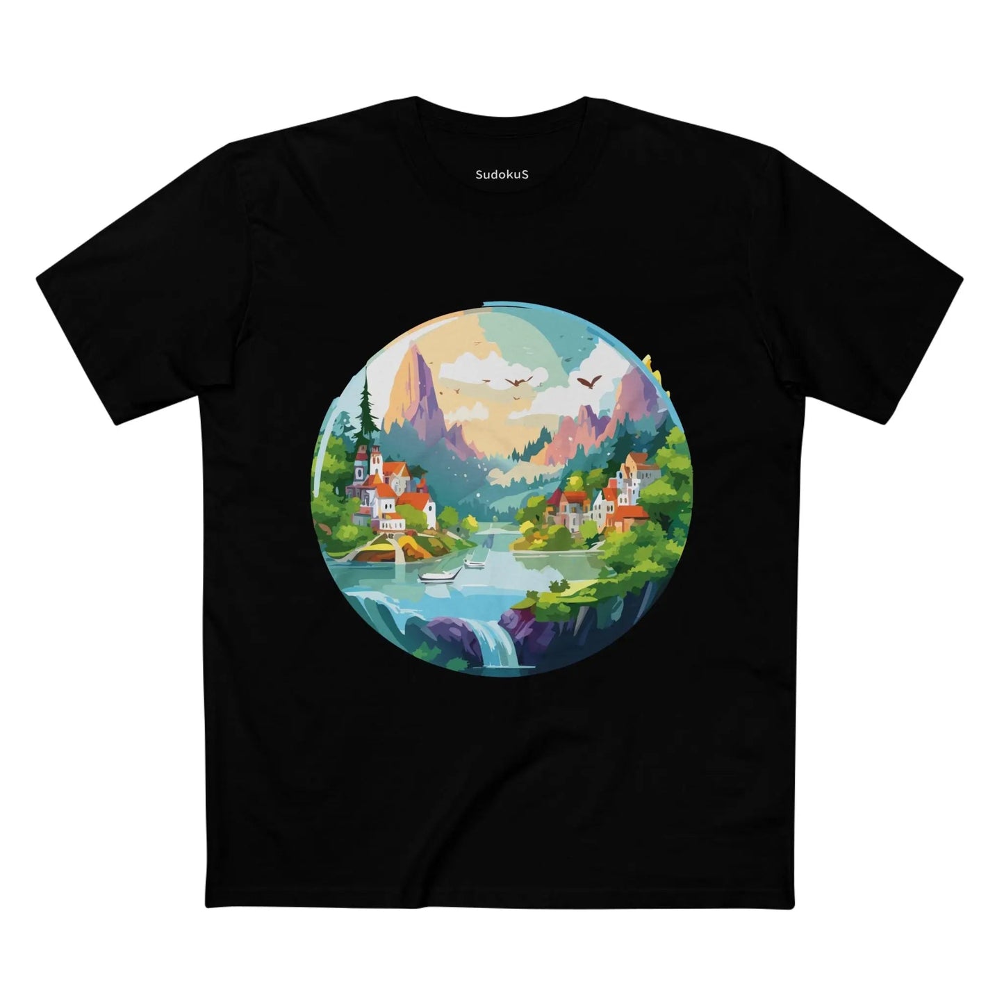 Fantasy Graphic Unisex 100 Cotton Staple Tee 13