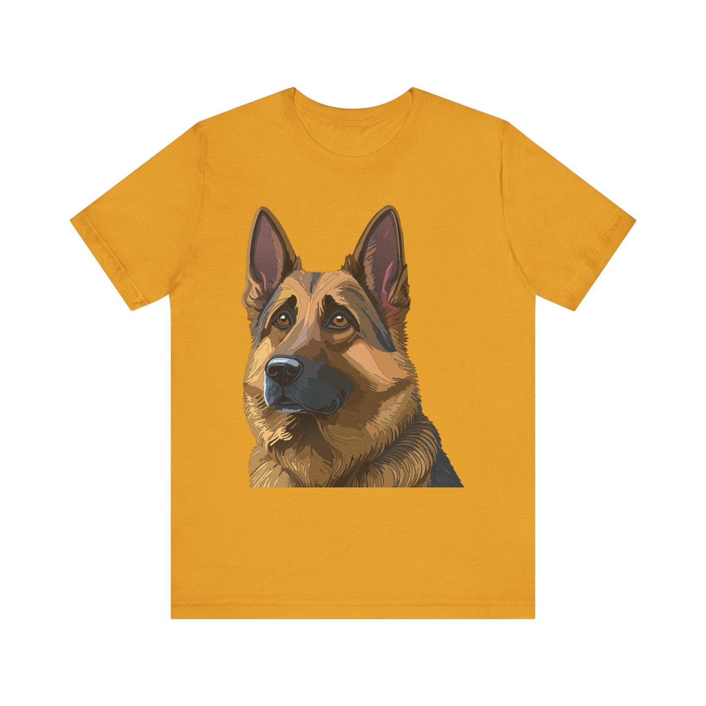 Unisex Animal Shirt With Art Design Tee Wild Animals Print Short Sleeve Comfort Tee