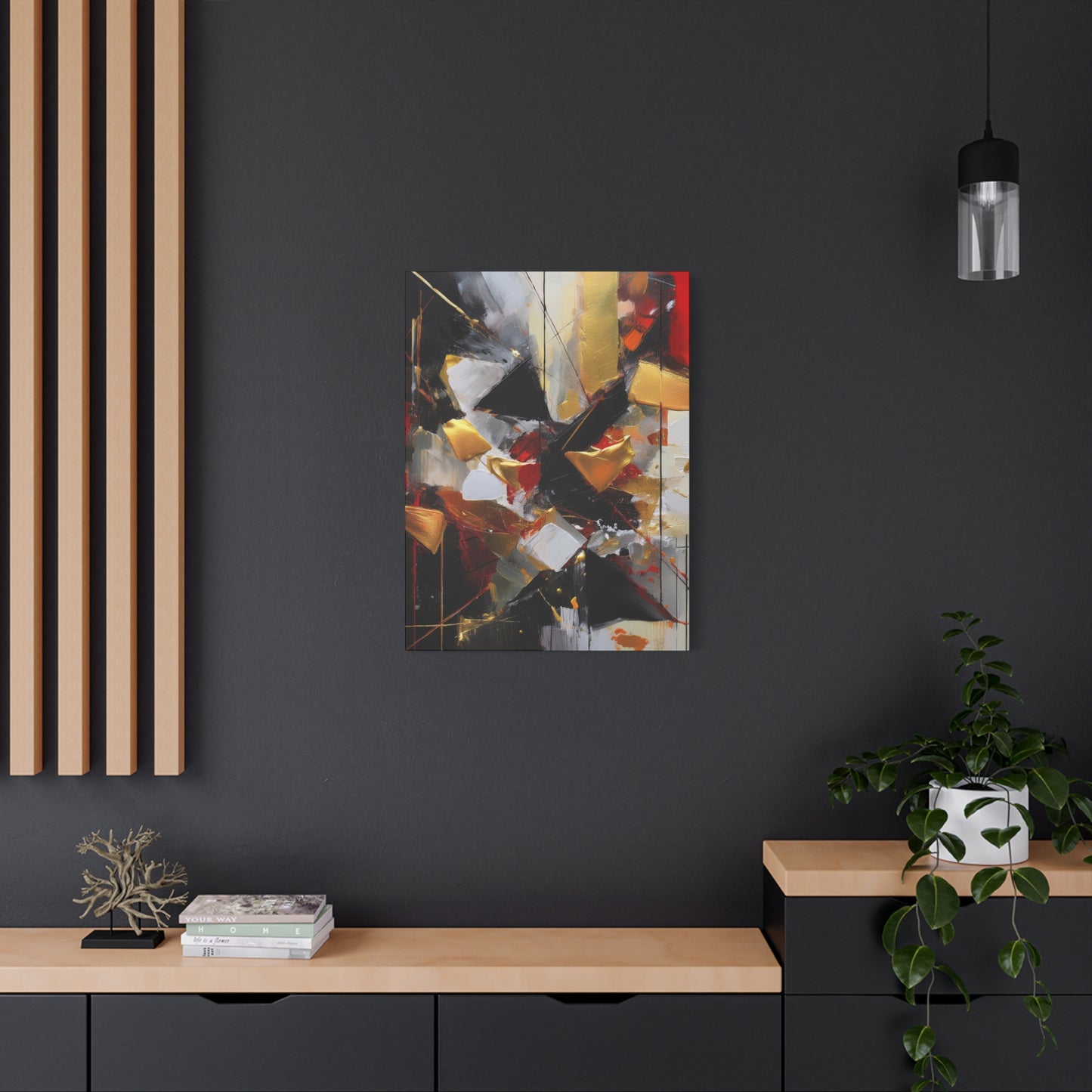Abstract Oil Painting Print Canvas 20x24,20x30,24x30 24x32,24x36,30x40 32x48,36x48,40x60 Pine-Wood Inner Frame ABS-186